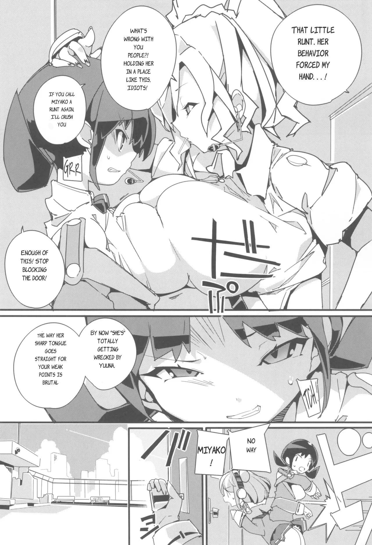 (C105) [Potato Salad (Himekuri)]SUMEBA MIYAKO! Vol. 3 | If you live in Miyako! 2[English] Page 11