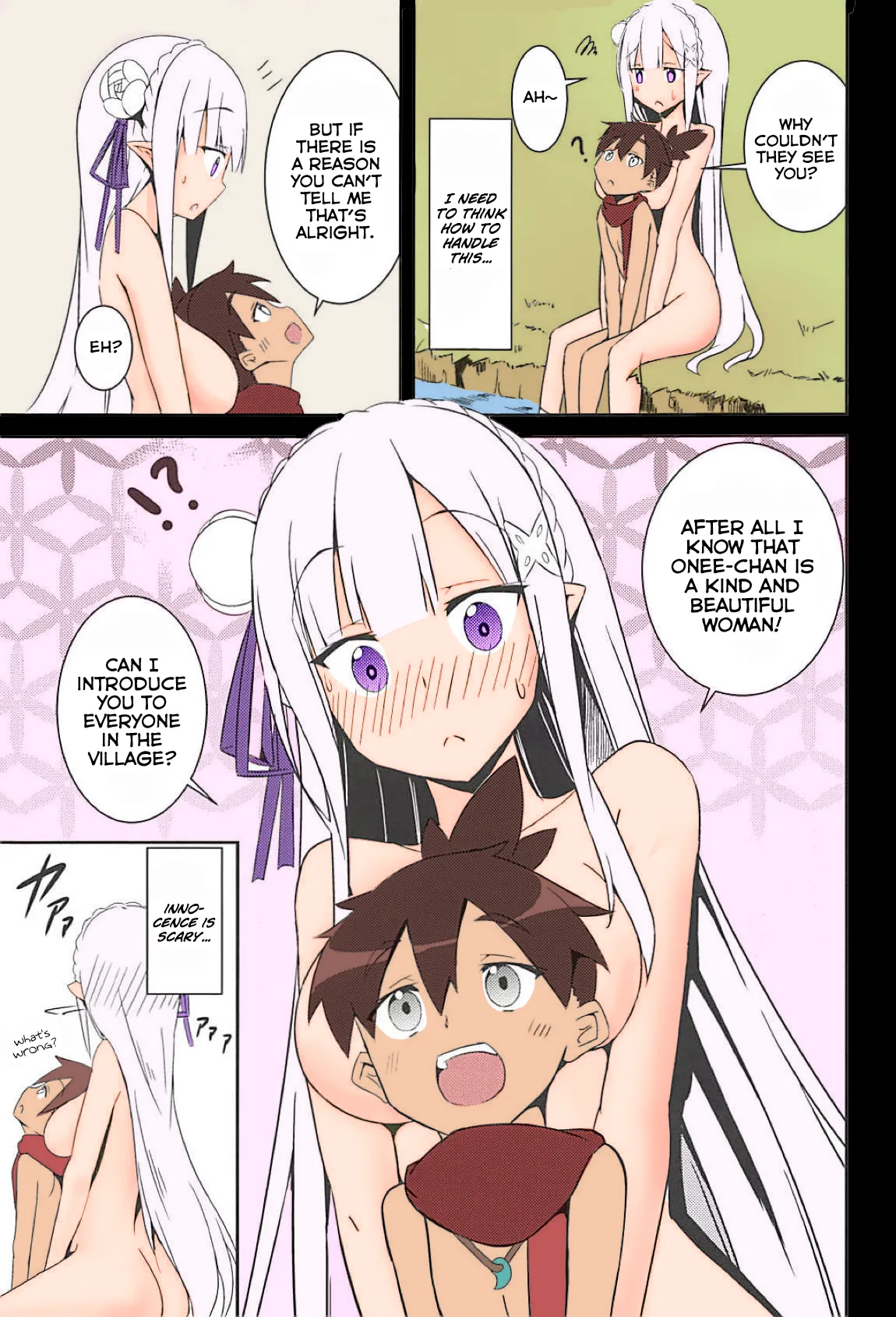 (C94) [Chelsea lip (Minato Yoshihiro)]Majo no Nokoriga | The Witch's Lingering Scent(Re:Zero kara Hajimeru Isekai Seikatsu) [English] [Thennos scans] [proyectoanimeh] [Colorized] Page 24