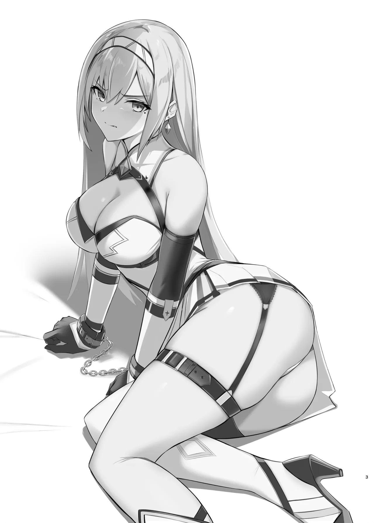 [HoneyRoad (Bee Doushi)]ALISA -Donyoku na Ou no Wana-[Chinese] [MTL] [Digital] Page 3