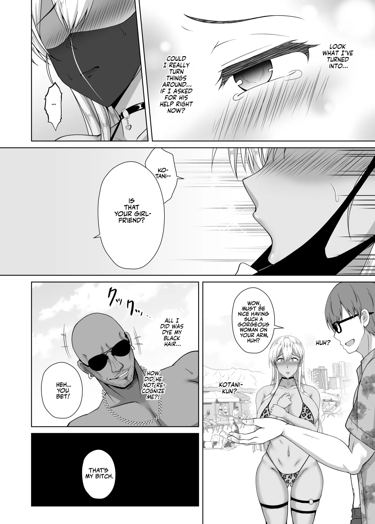 [Taishou Romanesque (Toono Suika)]Kanojo ga Kami o Someta Wake ~Kataomoi no Seiso Kurokami Ojou-sama ga Boku no Shiranai Tokoro de Otoko no Aji o Oboeru Hanashi~ | The Real Reason She Changed Her Hair[English] [Team Rabu2] [Digital] Page 36