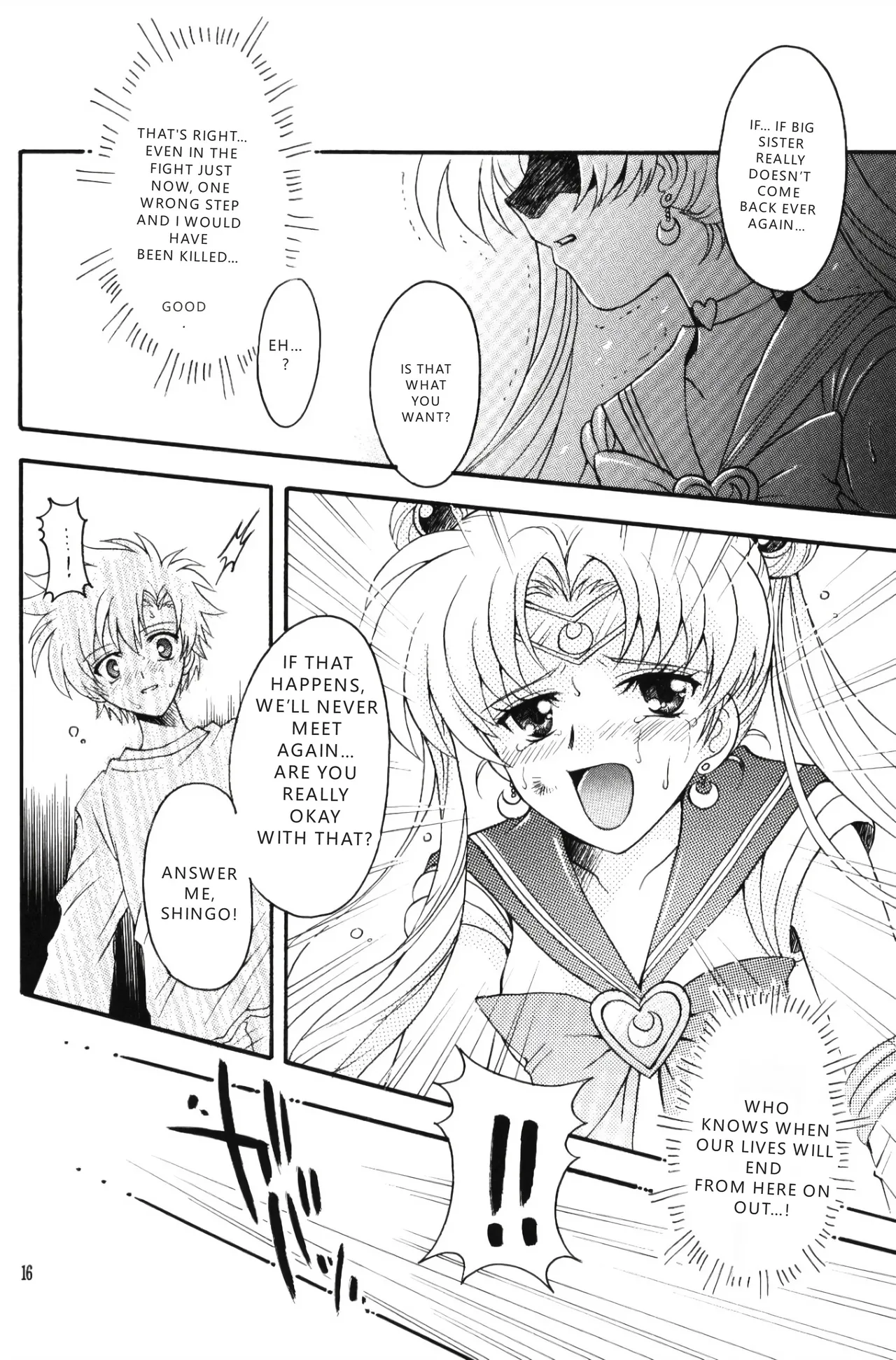 (C67) [Kotori Jimusho (Sakura Bunchou)]chanson de I'adieu | Song of Farewell(Sailor Moon) [English] [VGT13] Page 15