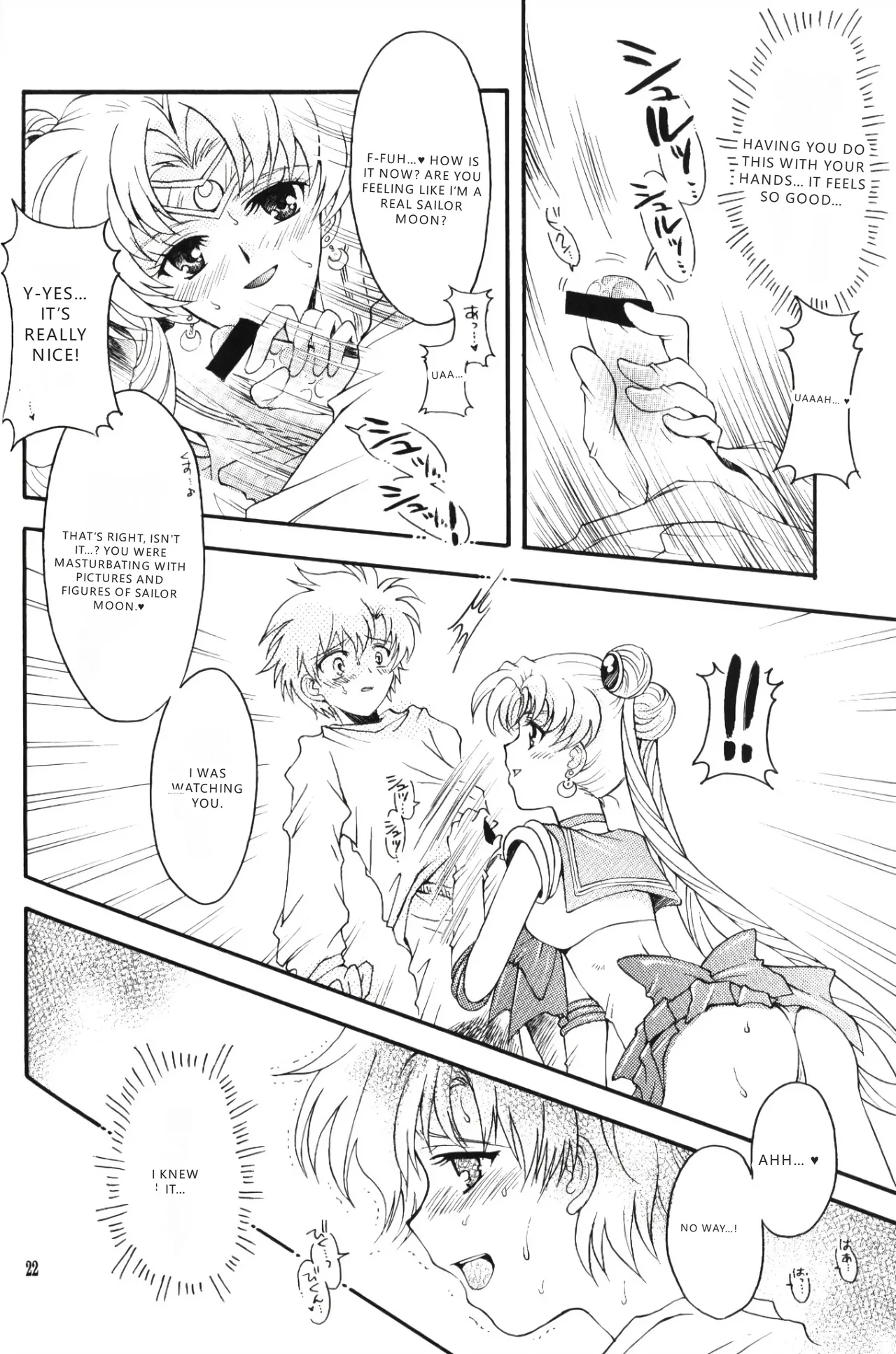 (C67) [Kotori Jimusho (Sakura Bunchou)]chanson de I'adieu | Song of Farewell(Sailor Moon) [English] [VGT13] Page 21