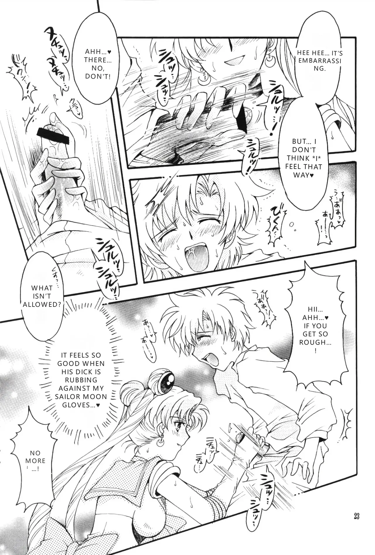 (C67) [Kotori Jimusho (Sakura Bunchou)]chanson de I'adieu | Song of Farewell(Sailor Moon) [English] [VGT13] Page 22