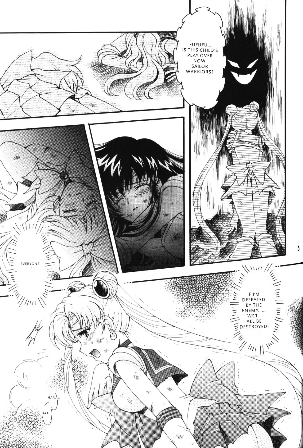 (C67) [Kotori Jimusho (Sakura Bunchou)]chanson de I'adieu | Song of Farewell(Sailor Moon) [English] [VGT13] Page 4