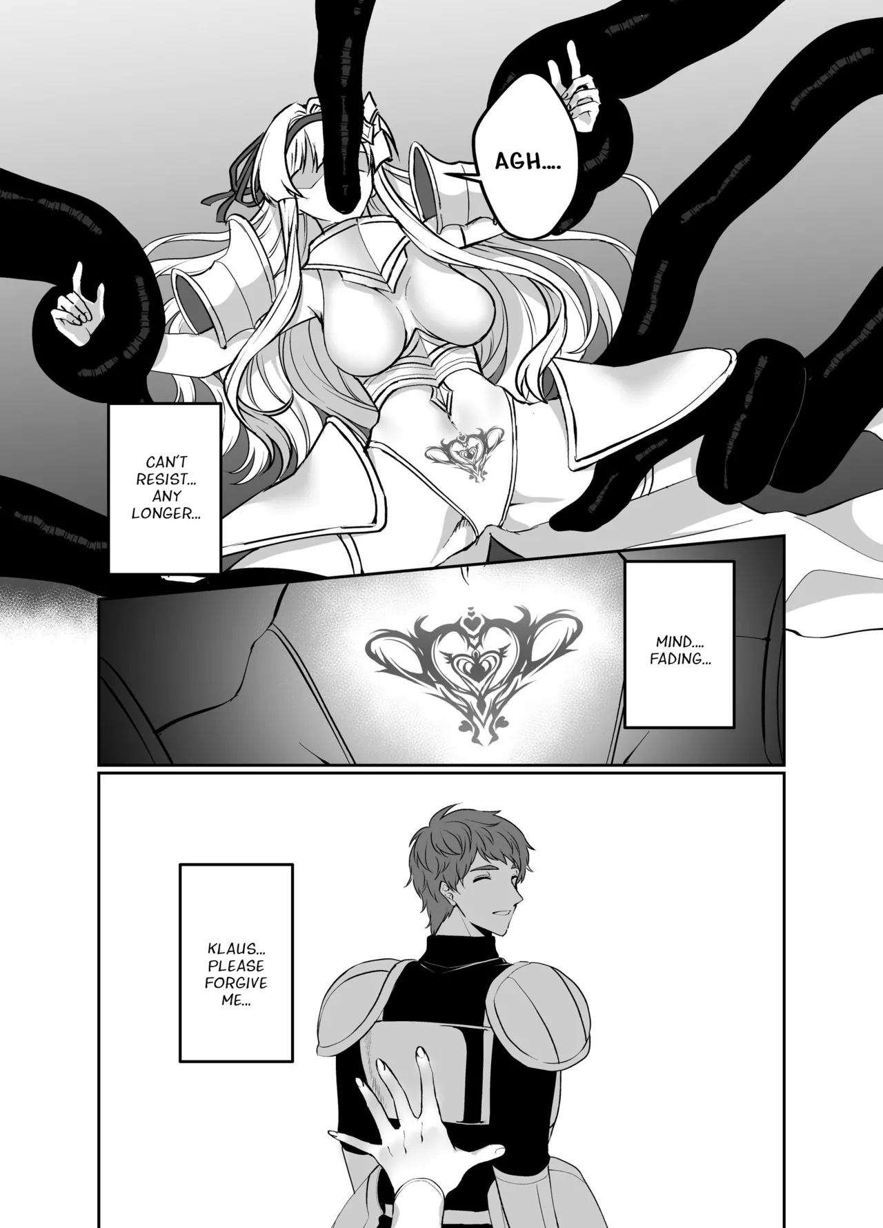 [Seika Kairaku Shoten (Kuchiba Koki)]Hyouten no Kishi Alicia ~Seigi no Hime Kishi ga Maou no Utsuwa ni Somari Ochiru Toki kara~[Digital] [English] Page 14