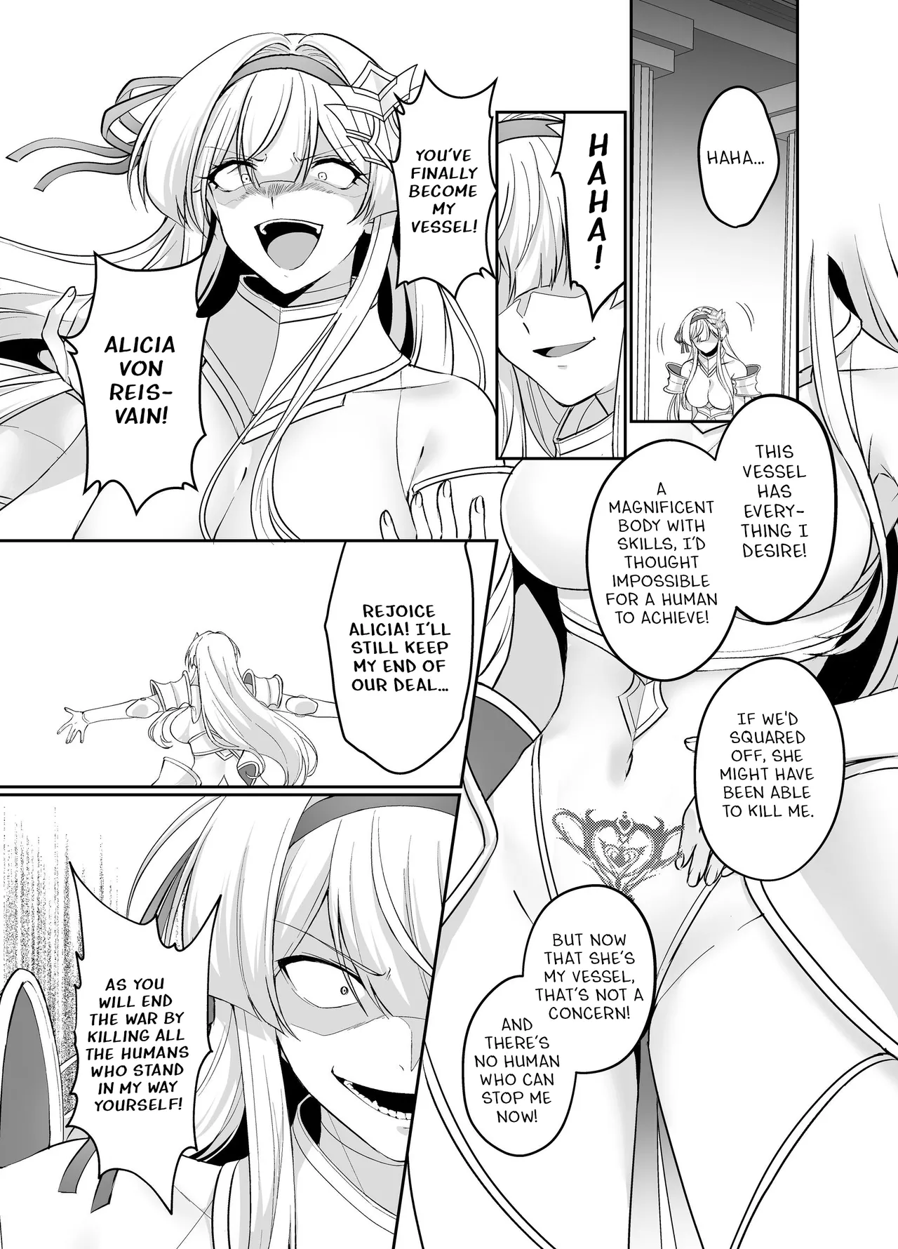 [Seika Kairaku Shoten (Kuchiba Koki)]Hyouten no Kishi Alicia ~Seigi no Hime Kishi ga Maou no Utsuwa ni Somari Ochiru Toki kara~[Digital] [English] Page 16