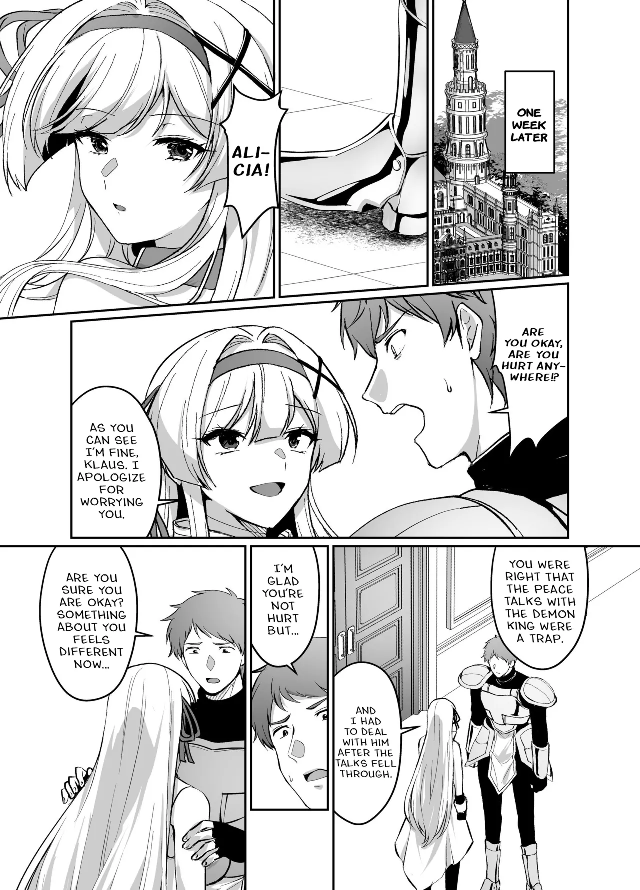 [Seika Kairaku Shoten (Kuchiba Koki)]Hyouten no Kishi Alicia ~Seigi no Hime Kishi ga Maou no Utsuwa ni Somari Ochiru Toki kara~[Digital] [English] Page 24
