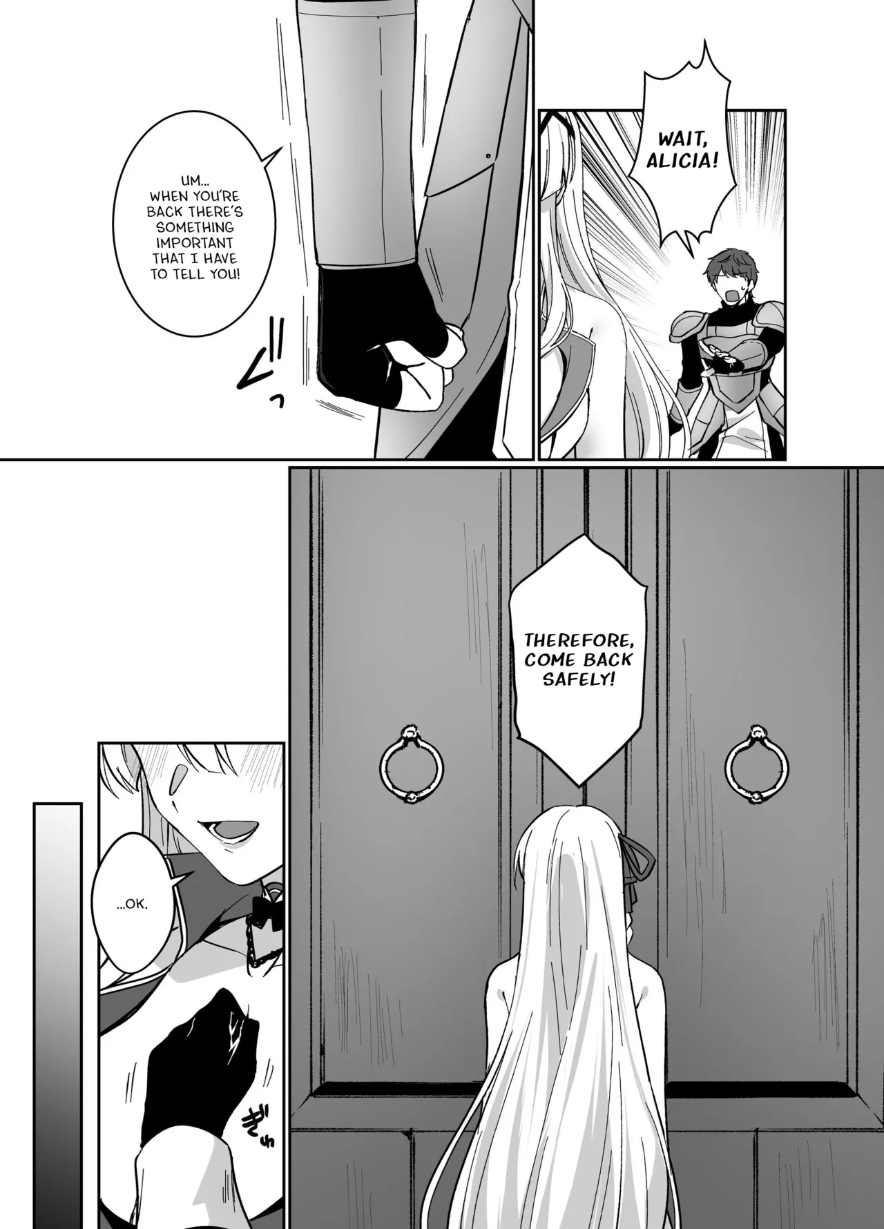 [Seika Kairaku Shoten (Kuchiba Koki)]Hyouten no Kishi Alicia ~Seigi no Hime Kishi ga Maou no Utsuwa ni Somari Ochiru Toki kara~[Digital] [English] Page 4