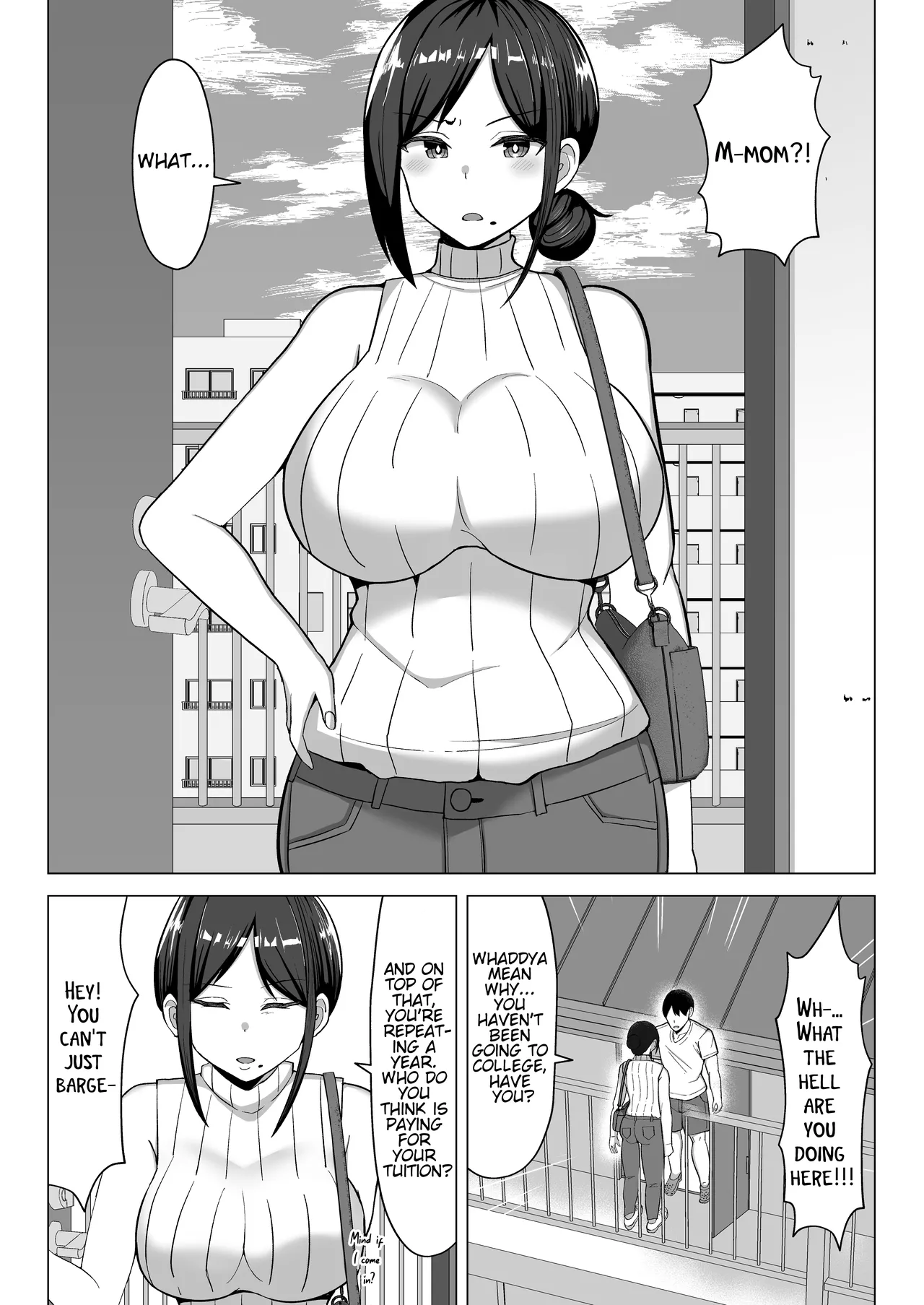 [Mustard Teikoku (Europia)]The story of how I ended up living with my mom in a four-and-a-half tatami room 1.[WaterKujo] [English] Page 3