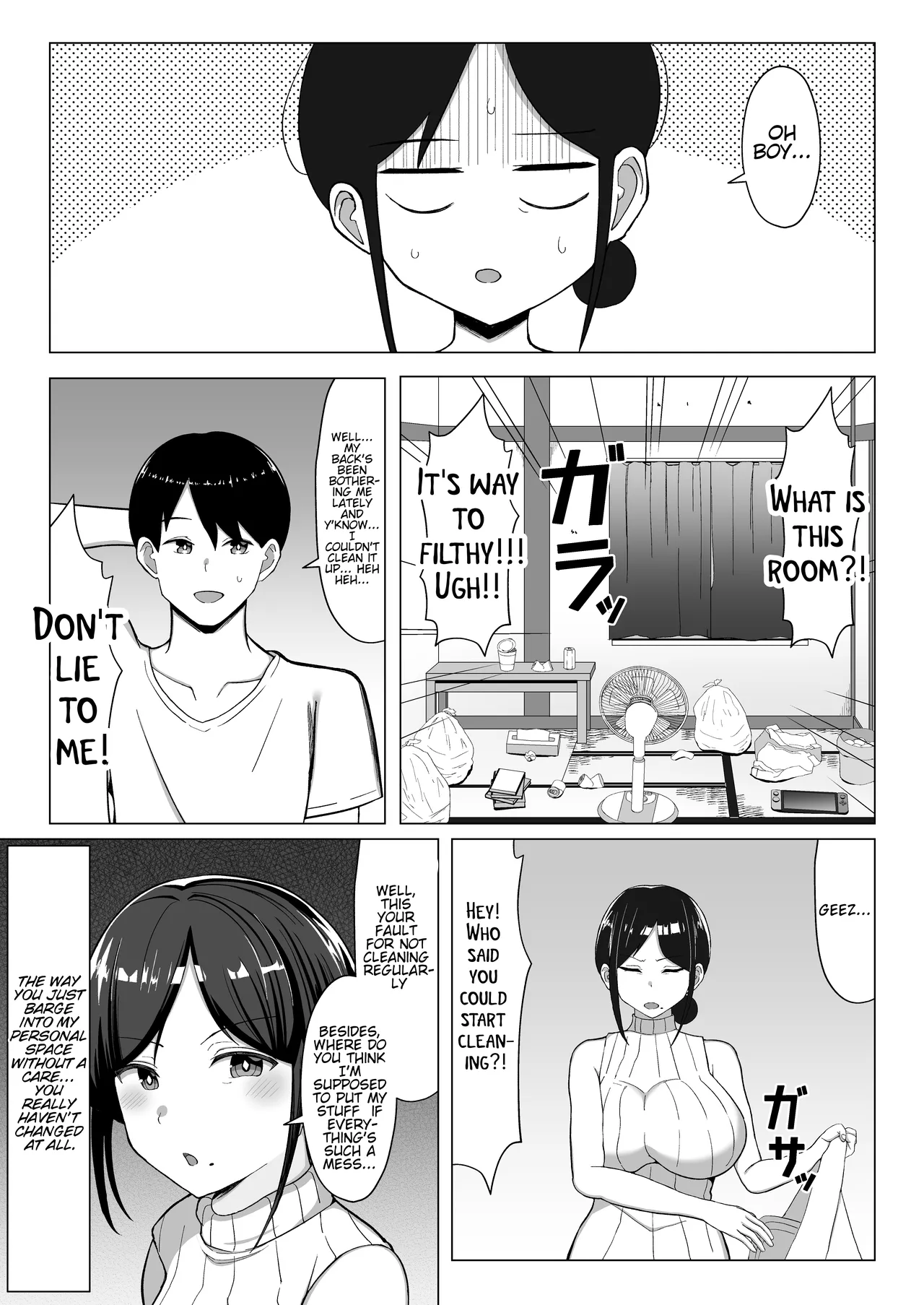 [Mustard Teikoku (Europia)]The story of how I ended up living with my mom in a four-and-a-half tatami room 1.[WaterKujo] [English] Page 4