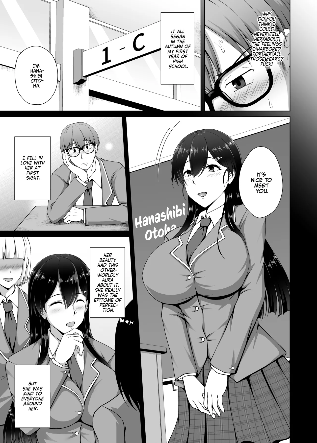 [Taishou Romanesque (Toono Suika)]Kanojo ga Kami o Someta Wake ~Kataomoi no Seiso Kurokami Ojou-sama ga Boku no Shiranai Tokoro de Otoko no Aji o Oboeru Hanashi~ | The Real Reason She Changed Her Hair[English] [Team Rabu2] [Digital] Page 5