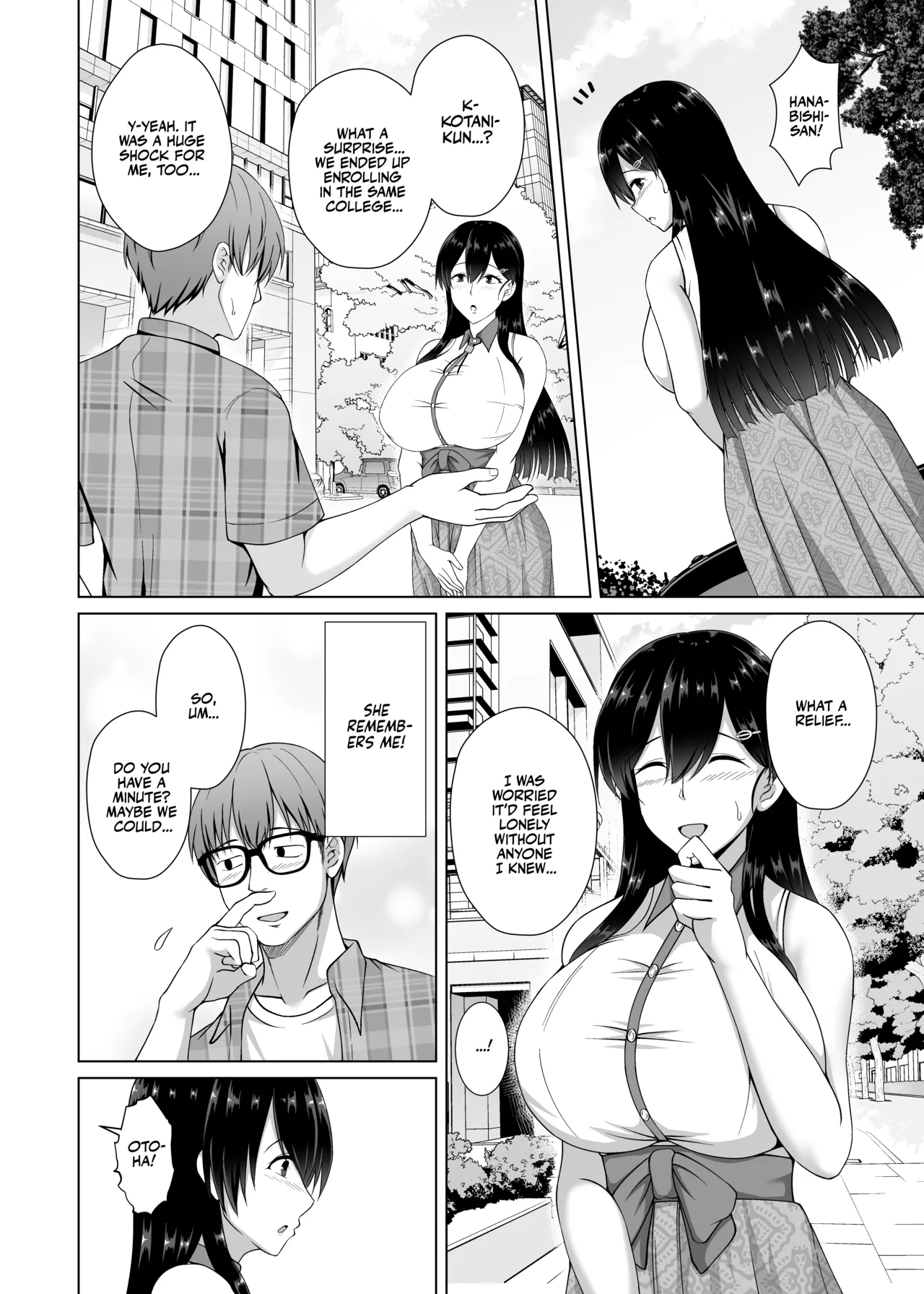 [Taishou Romanesque (Toono Suika)]Kanojo ga Kami o Someta Wake ~Kataomoi no Seiso Kurokami Ojou-sama ga Boku no Shiranai Tokoro de Otoko no Aji o Oboeru Hanashi~ | The Real Reason She Changed Her Hair[English] [Team Rabu2] [Digital] Page 8