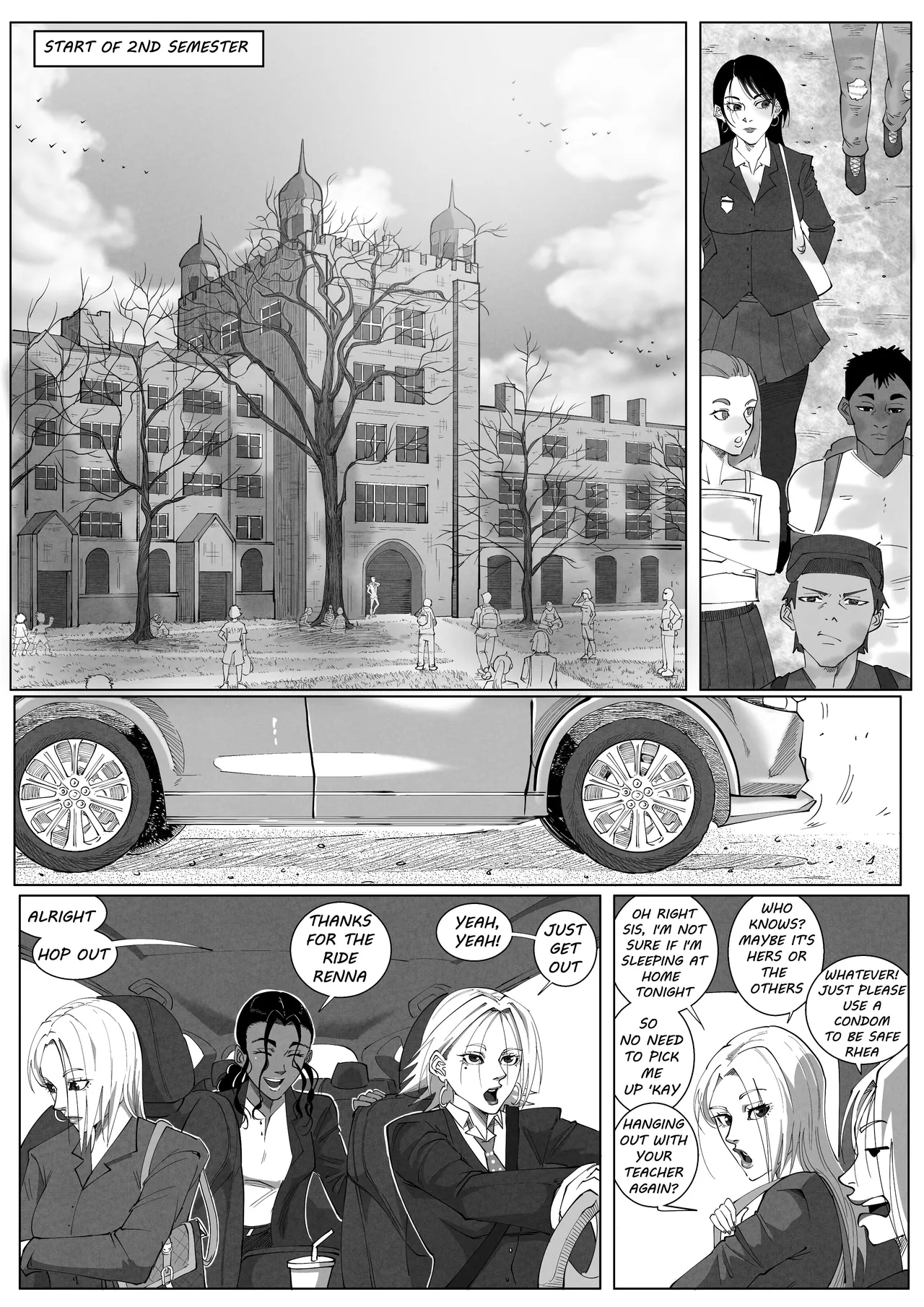 [UselessBegging]GNO: Girl's Night Out - Issue 02[public/censored][ongoing] Page 18
