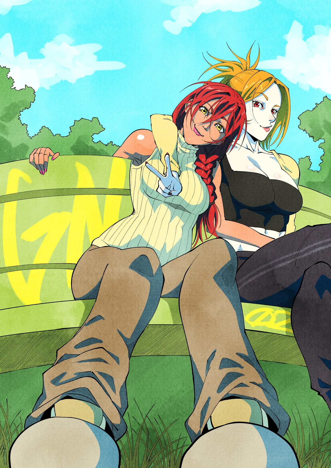 [UselessBegging]GNO: Girl's Night Out - Issue 02[public/censored][ongoing] Page 2