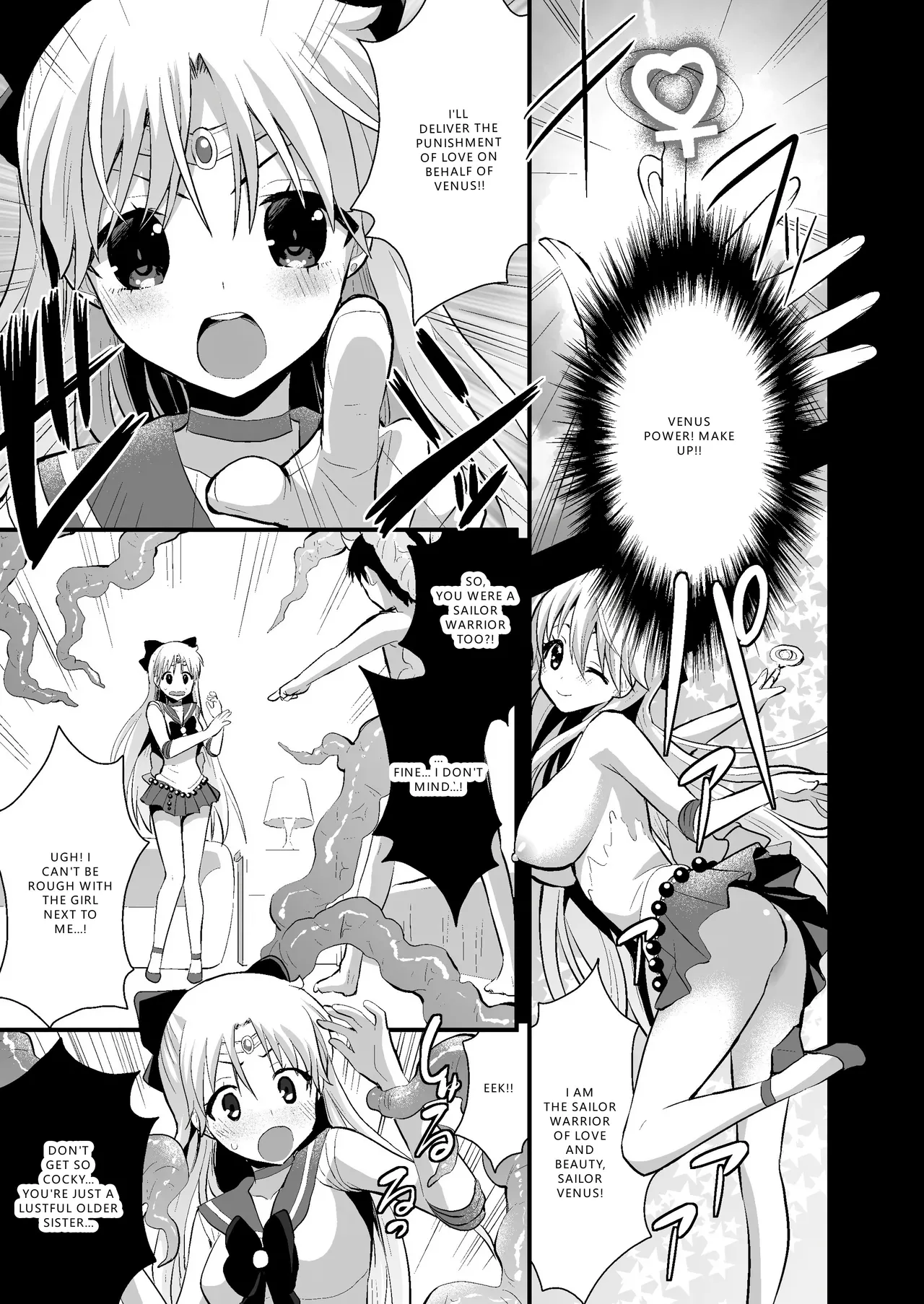 [Berry!16 (Saki Chisuzu)]Minako no Ikenai Natsu[Kahitsu Shuuseiban] (Bishoujo Senshi Sailor Moon) [English] [VGT13] [Digital] Page 8