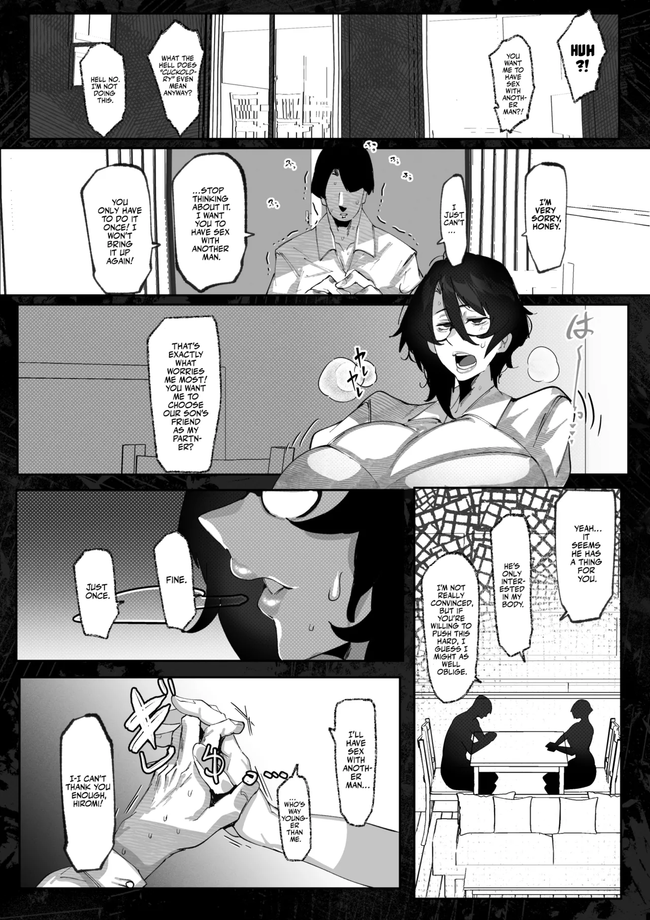 [Konatuiro (Mr.way)]Hitozuma Hiromi wa Aitsu no Iinari | Married MILF Hiromi Can't Say No to Him[English] [Team Rabu2] Page 10
