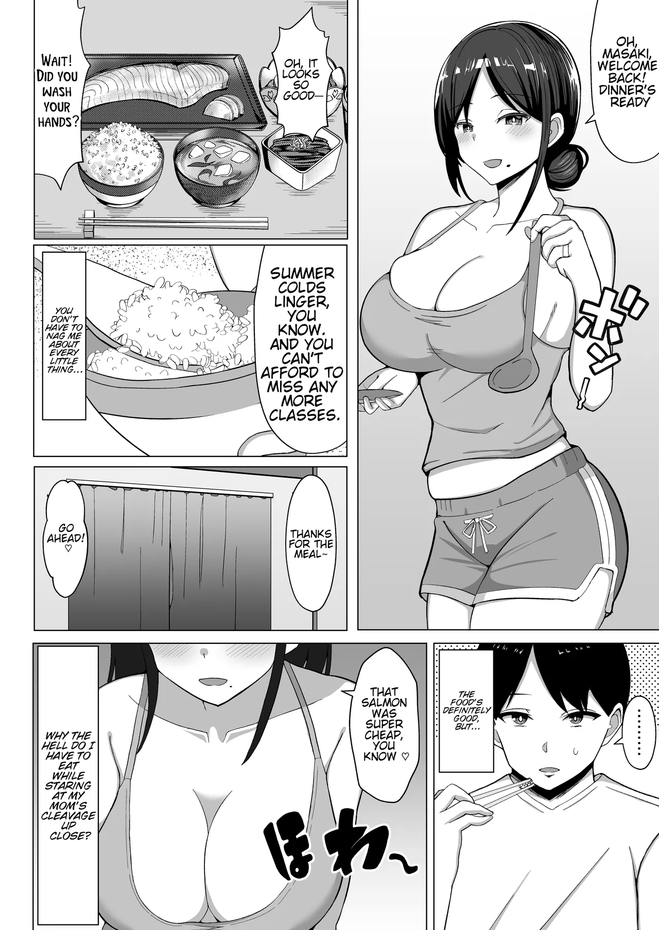 [Mustard Teikoku (Europia)]The story of how I ended up living with my mom in a four-and-a-half tatami room 1.[WaterKujo] [English] Page 7