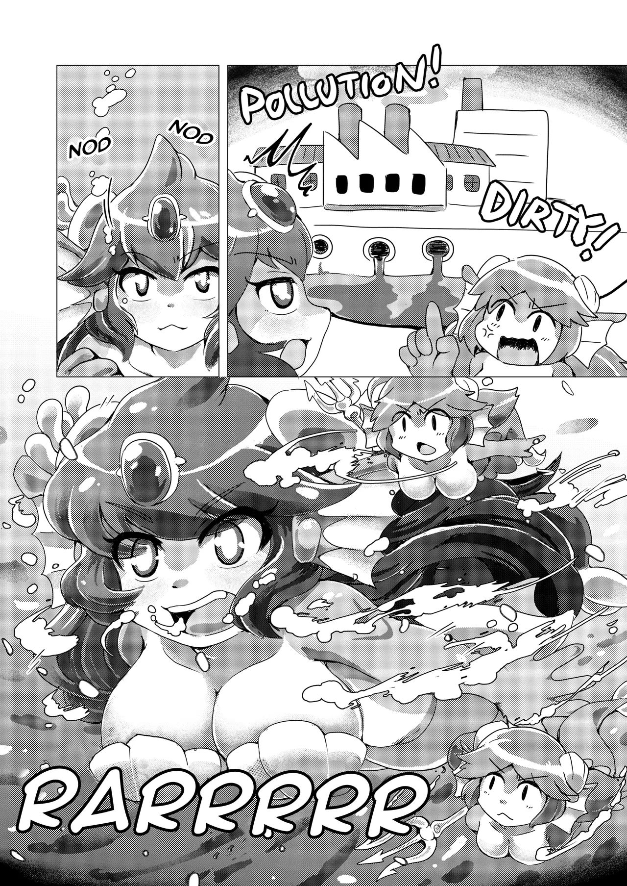 [Minna Shindoi (Shindoro Mondoro)]Meitei Sakanabito  | Intoxicated Mer-people(Kaizoku no Noroi)  [English] [Digital] Page 3