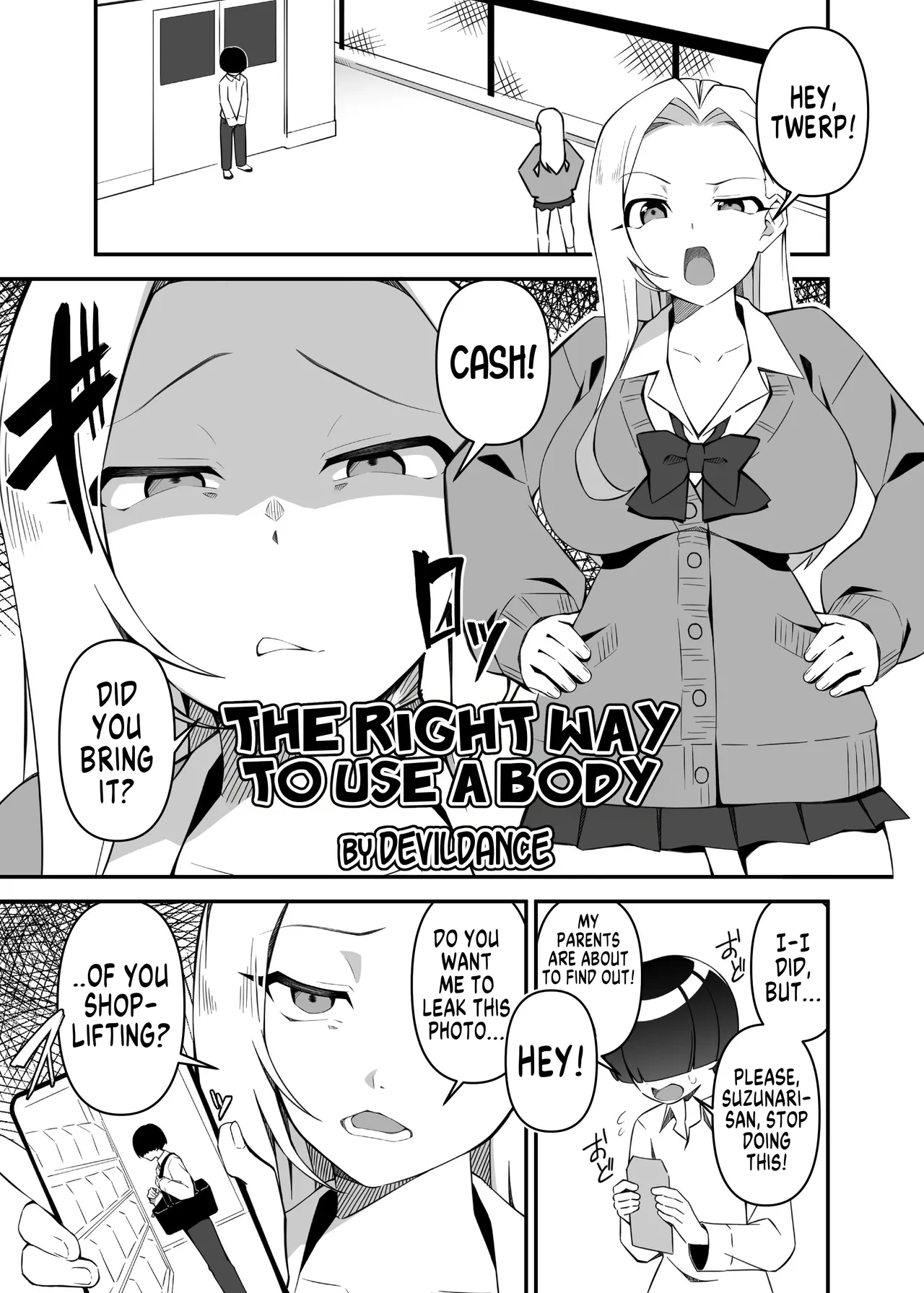 [Hyoui Lover (Devildance)]The Right Way to Use a Body(Hyoui Catalog Vol. 2 ~Onna no Karada o Nottorimakuru Anthology~) [English] [GTF] Page 1