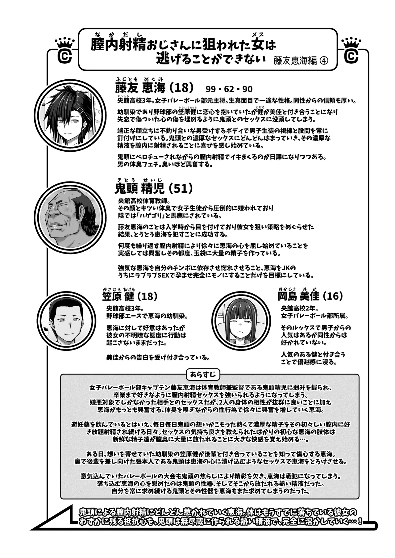[ClimbCrown]Nakadashi Oji-san ni Nerawareta Mesu wa Nigeru Koto ga Dekinai ~Fujitomo Megumi Hen 4~[Digital] Page 7