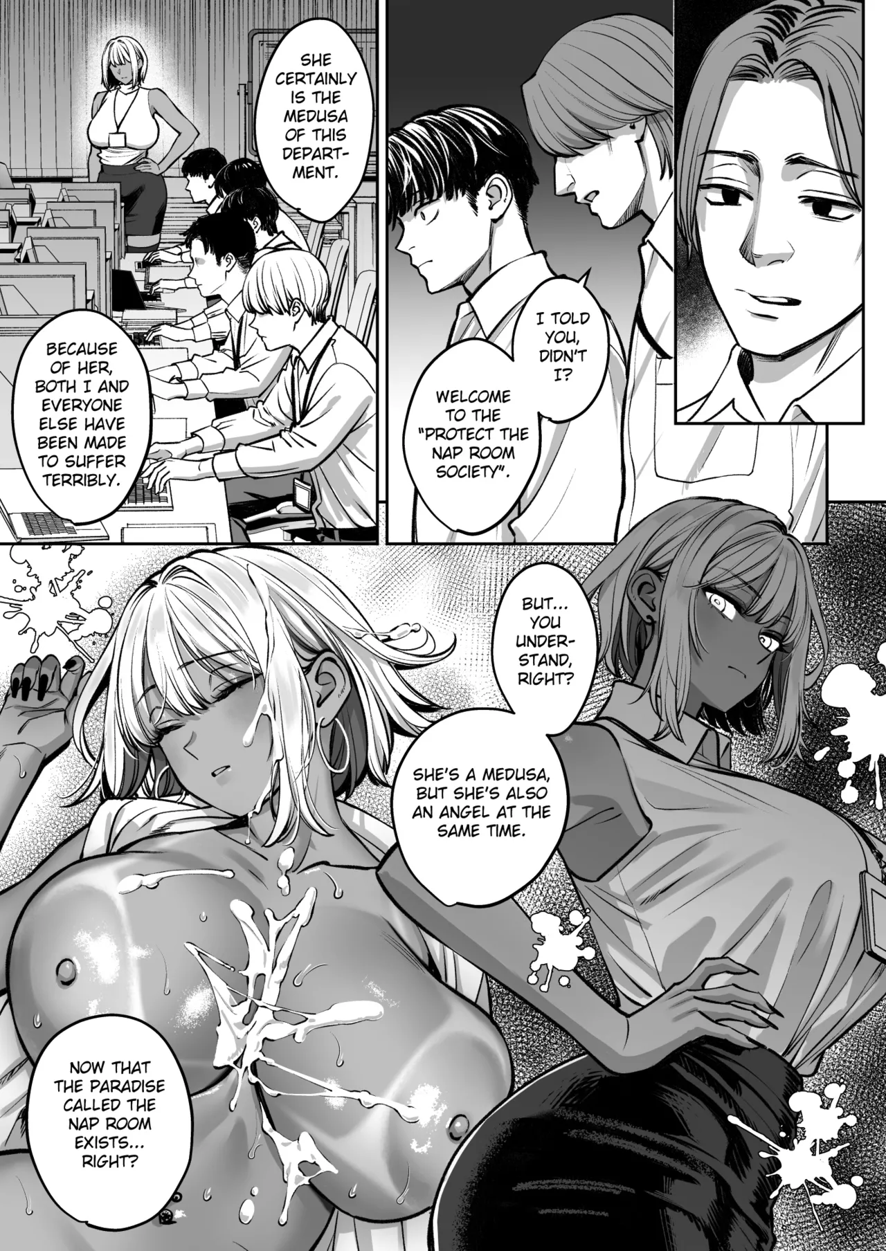 [Oshima Aki]Black Kigyou no Kamin Shitsu ga Yari Beya ni Natteta Hanashi[English] [Fated Circle] [Digital] Page 38