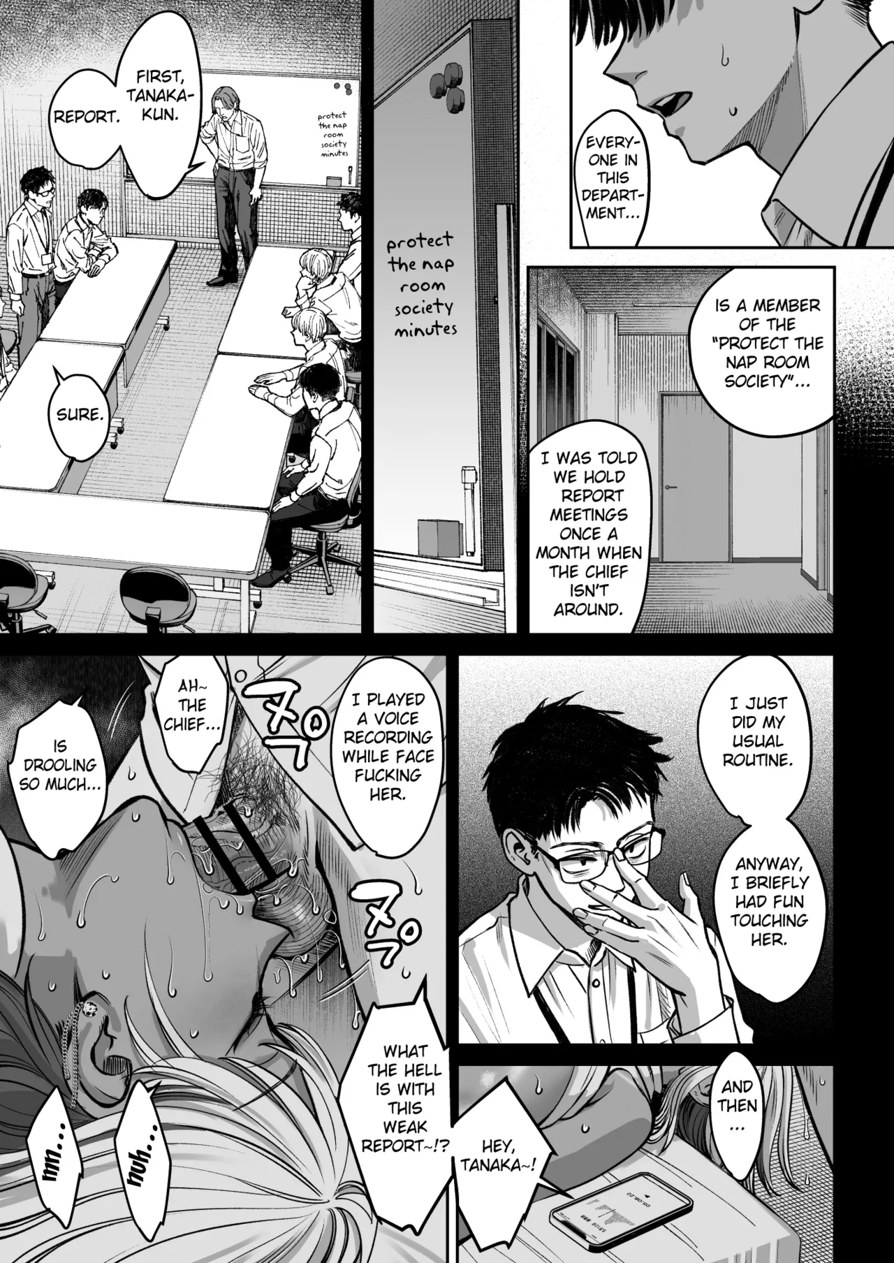 [Oshima Aki]Black Kigyou no Kamin Shitsu ga Yari Beya ni Natteta Hanashi[English] [Fated Circle] [Digital] Page 46