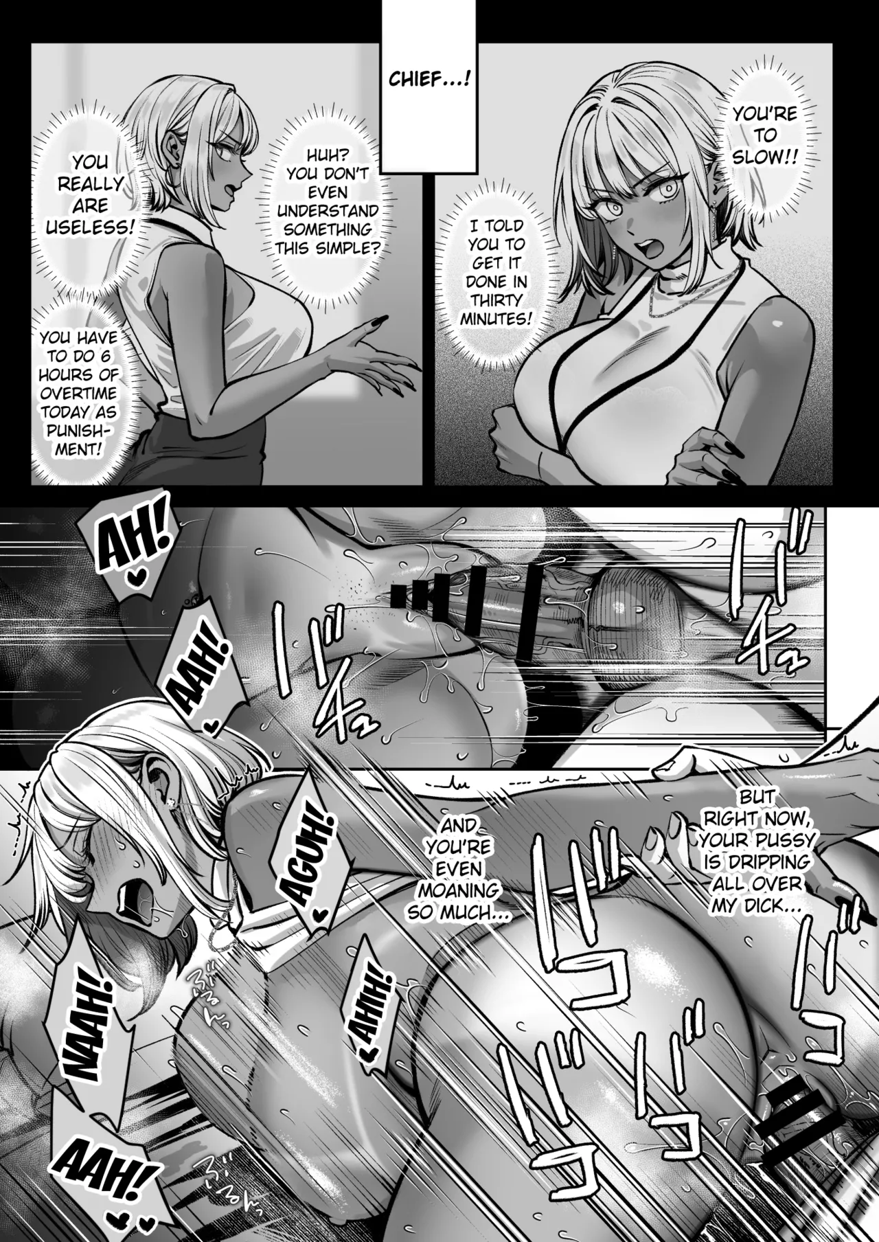 [Oshima Aki]Black Kigyou no Kamin Shitsu ga Yari Beya ni Natteta Hanashi[English] [Fated Circle] [Digital] Page 64