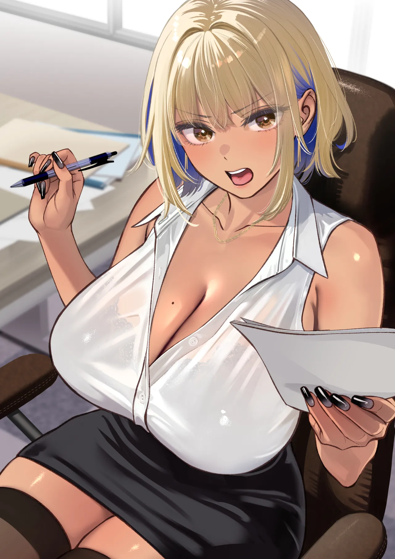 [Oshima Aki]Black Kigyou no Kamin Shitsu ga Yari Beya ni Natteta Hanashi[English] [Fated Circle] [Digital] Page 80