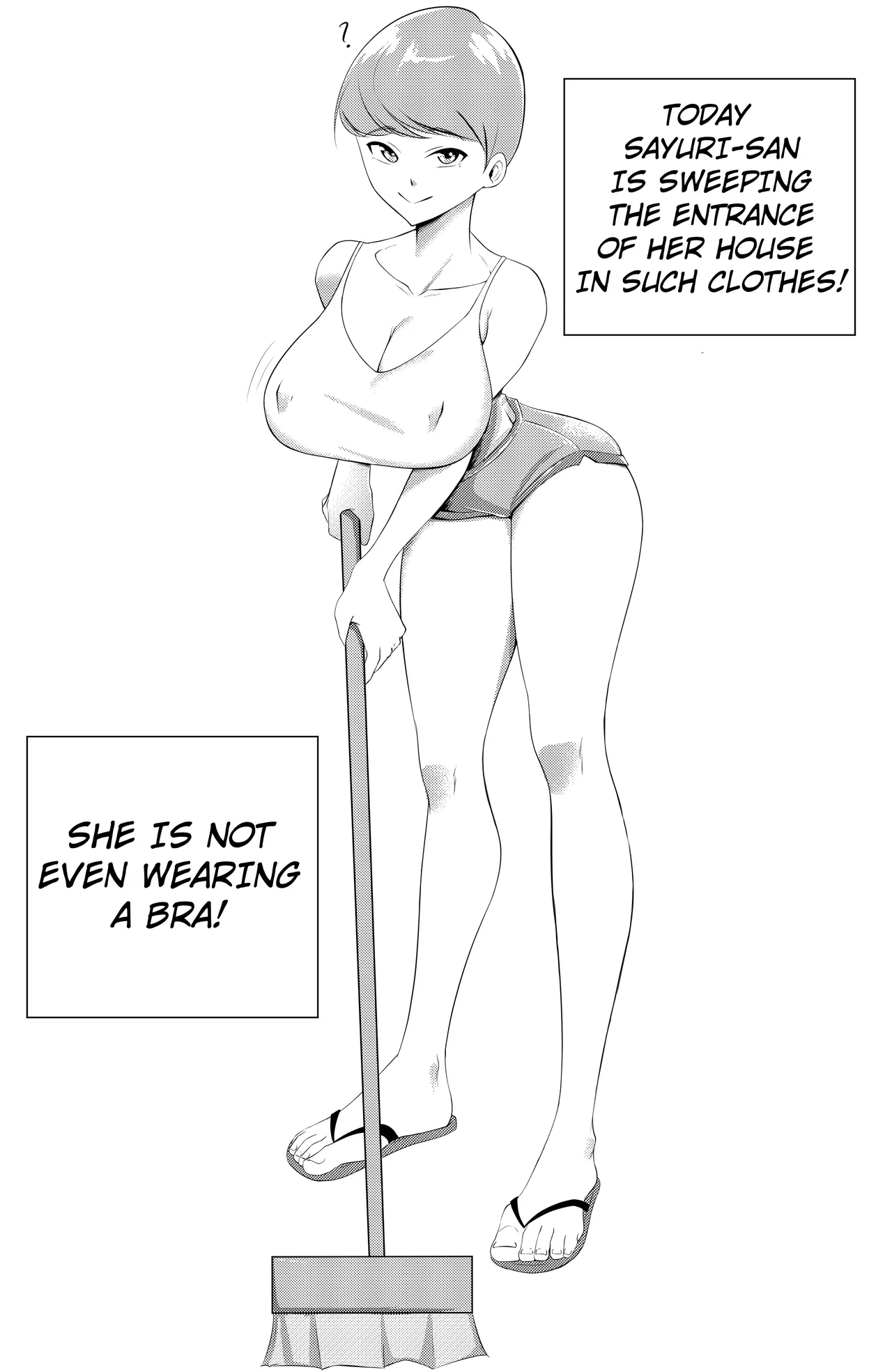 [Sorabluesky]Bukiyou de Eroi Rinjin Sayuri-san | My Clumsy and Erotic Neighbor Sayuri-san[English] Page 1