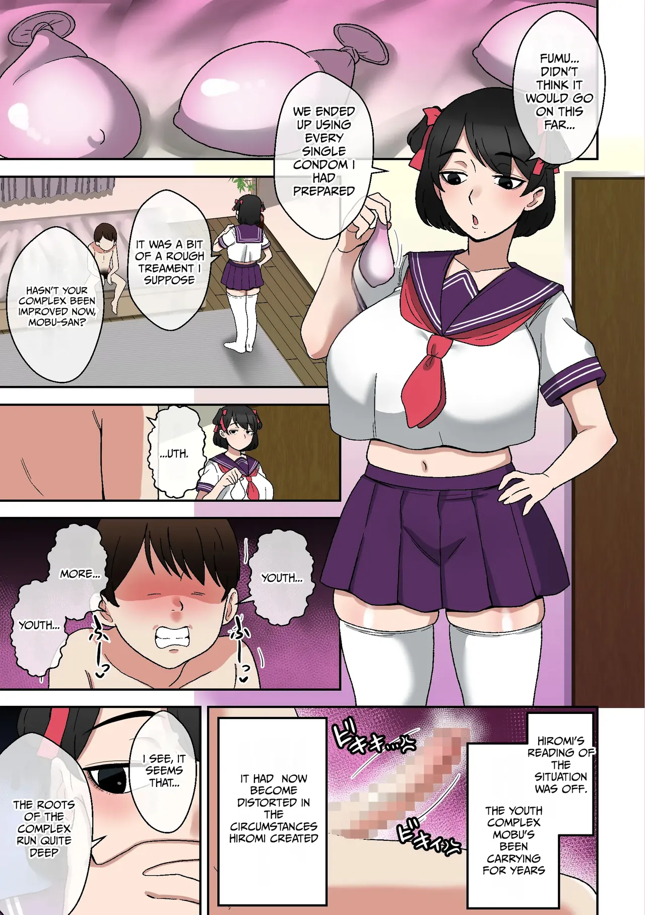 [Shime wa Shakechazuke]Uwa Kitsu Muchimuchi AroThir Counselor ~Seishun Complex Kaishou Ecchi~ | Uwa, How Cringe. A Wild Counselor in her 30s ~ Solving a Wasted Youth Complex with Sex[English] [suloppa] Page 20