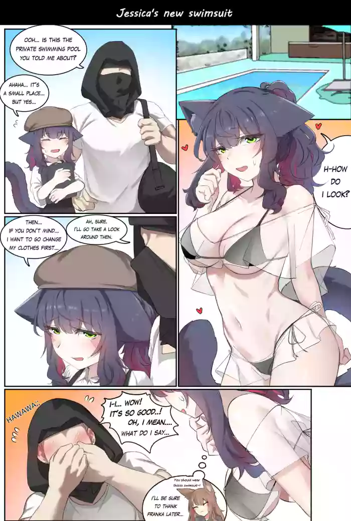[K0NG_]Jessica's new swimsuit(Arknights) [English] [Ragssgar_ Translations]