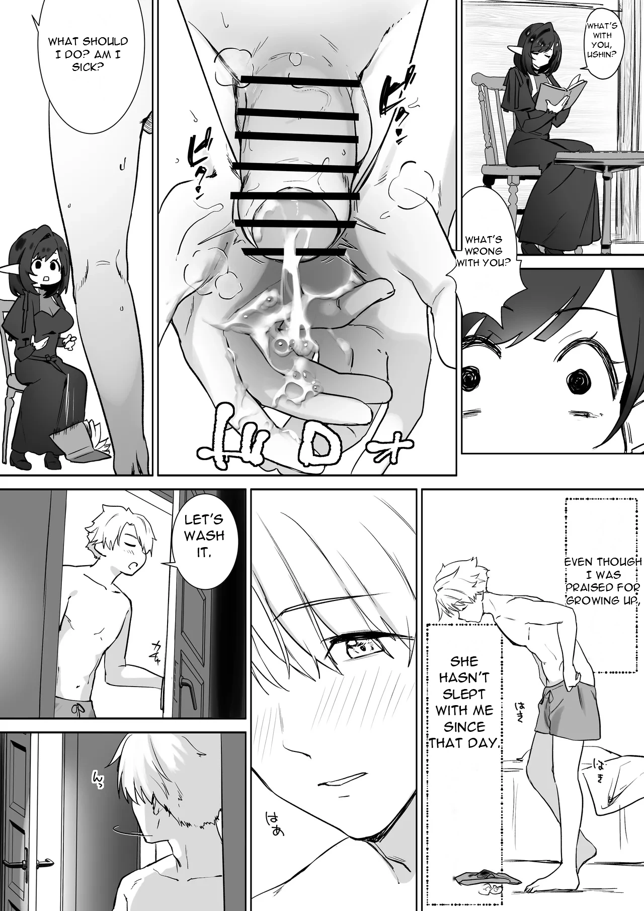 [Otete (Koyubimaru)]Elf no Milk de Otona ni Narimashita - I Grew Up with Elf Milk[English][DarklordMTLs] Page 16