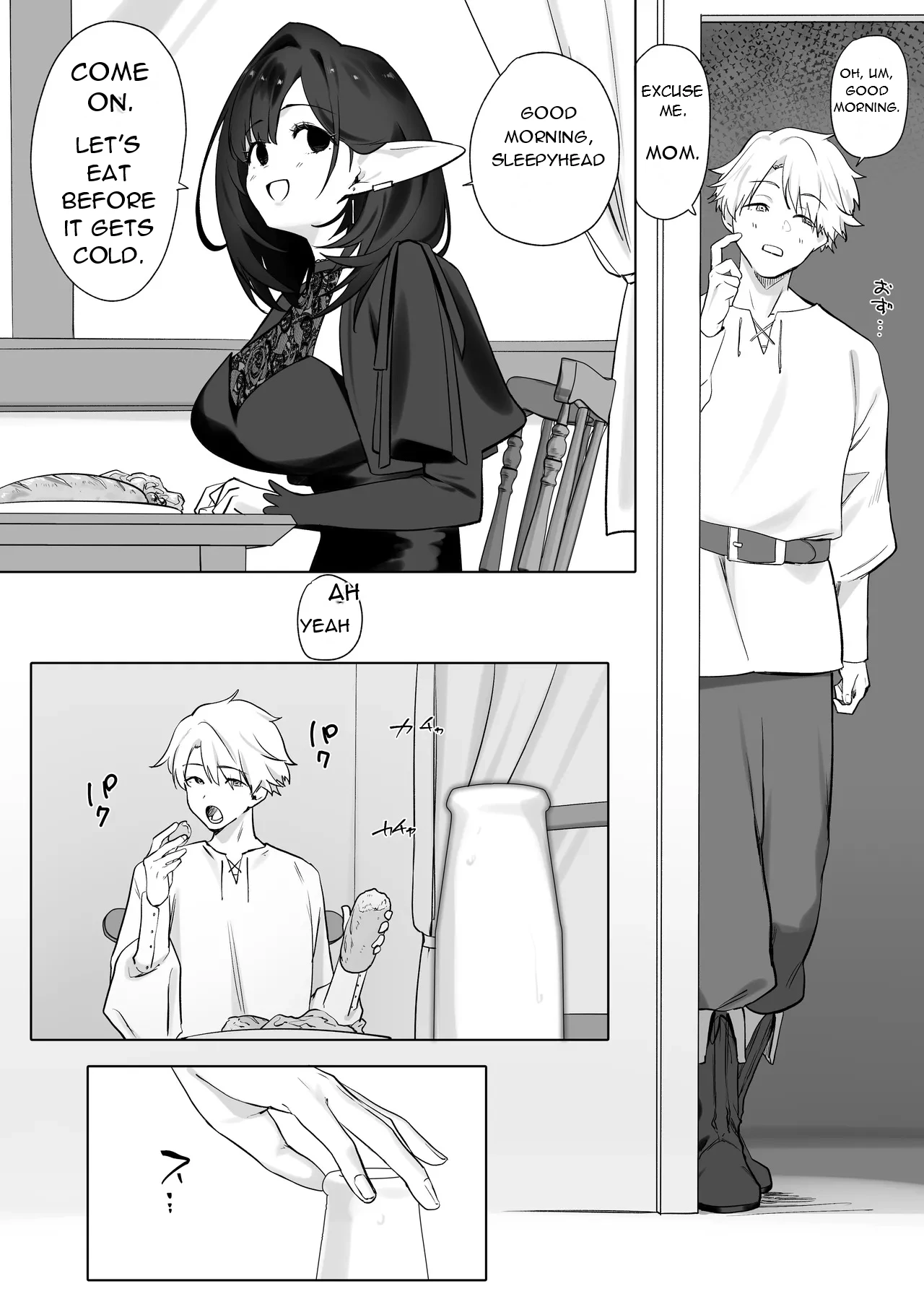 [Otete (Koyubimaru)]Elf no Milk de Otona ni Narimashita - I Grew Up with Elf Milk[English][DarklordMTLs] Page 39