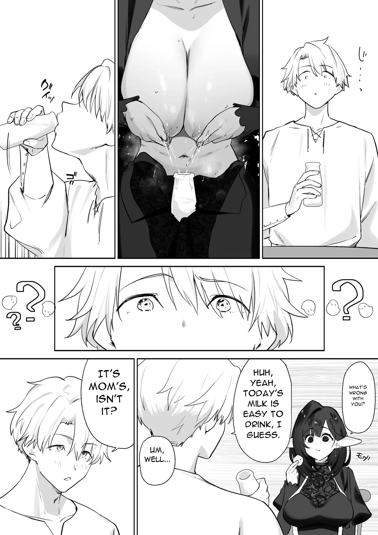 [Otete (Koyubimaru)]Elf no Milk de Otona ni Narimashita - I Grew Up with Elf Milk[English][DarklordMTLs] Page 40