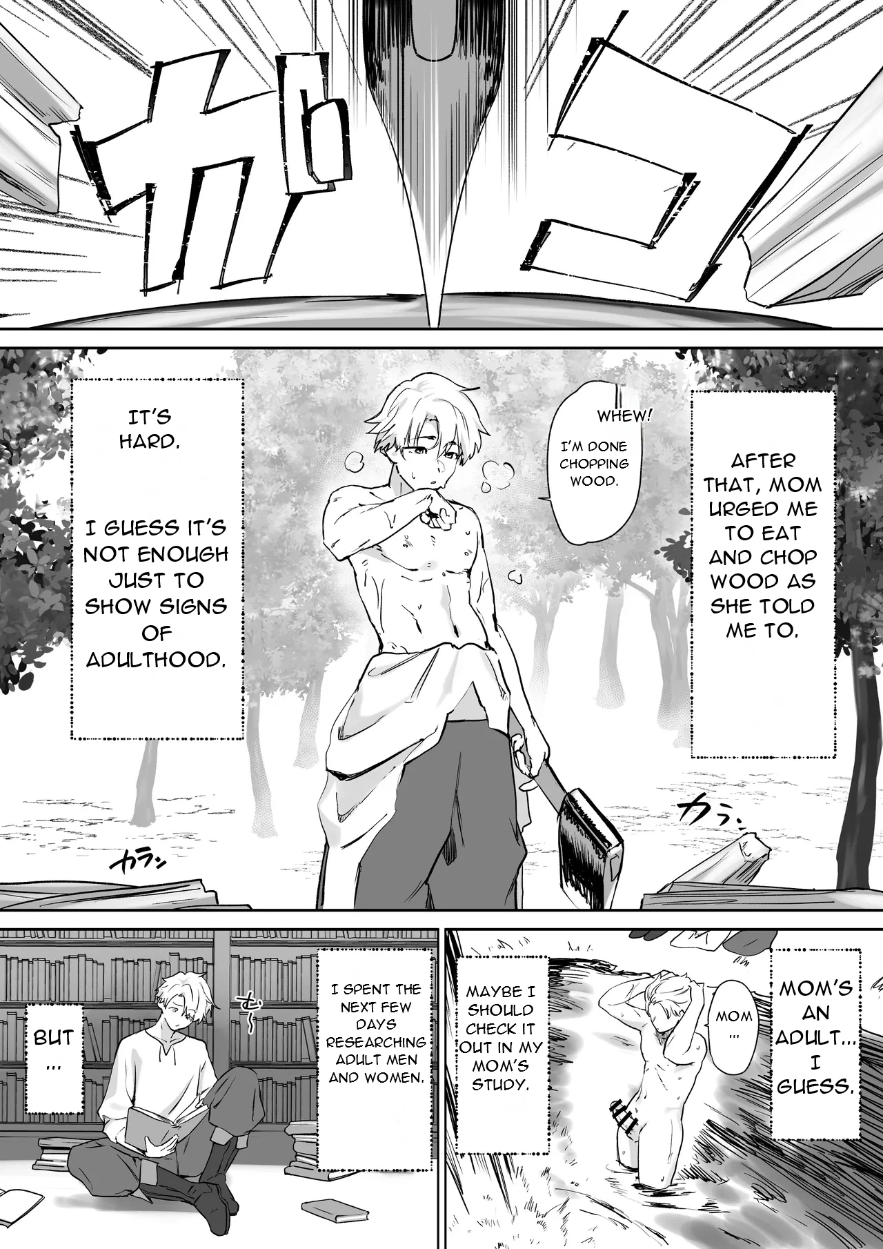 [Otete (Koyubimaru)]Elf no Milk de Otona ni Narimashita - I Grew Up with Elf Milk[English][DarklordMTLs] Page 42