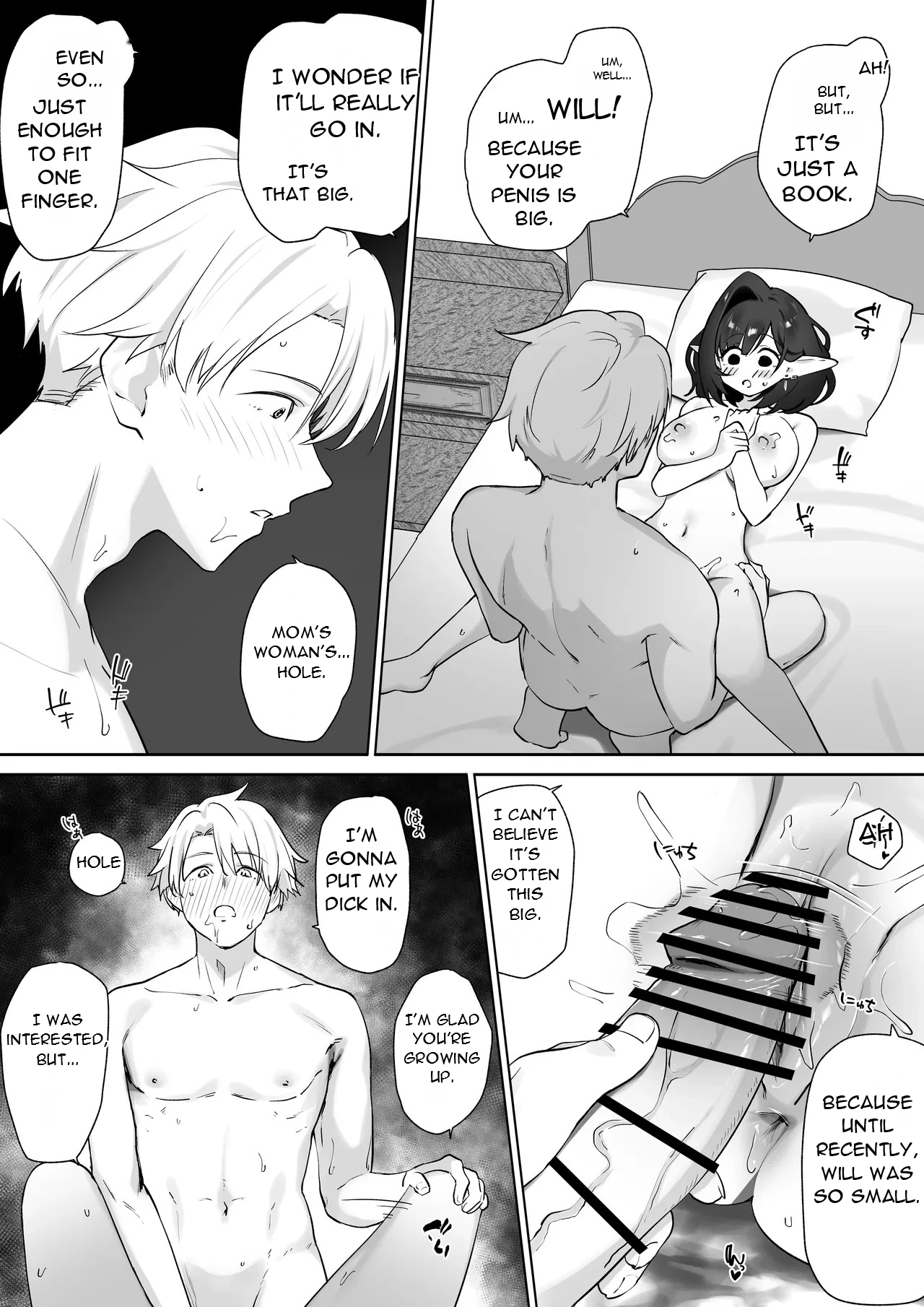 [Otete (Koyubimaru)]Elf no Milk de Otona ni Narimashita - I Grew Up with Elf Milk[English][DarklordMTLs] Page 59