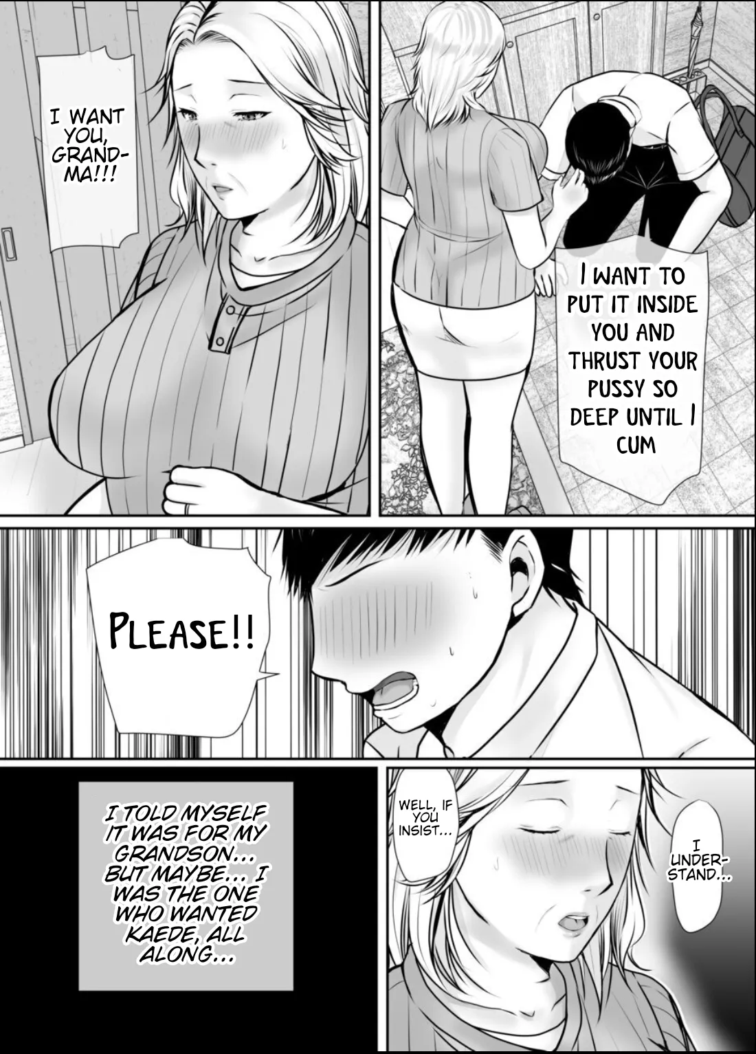 [Popotto denki ichigouten]A grandmother who's head over heels for her grandson.[Waterkujo] Page 30