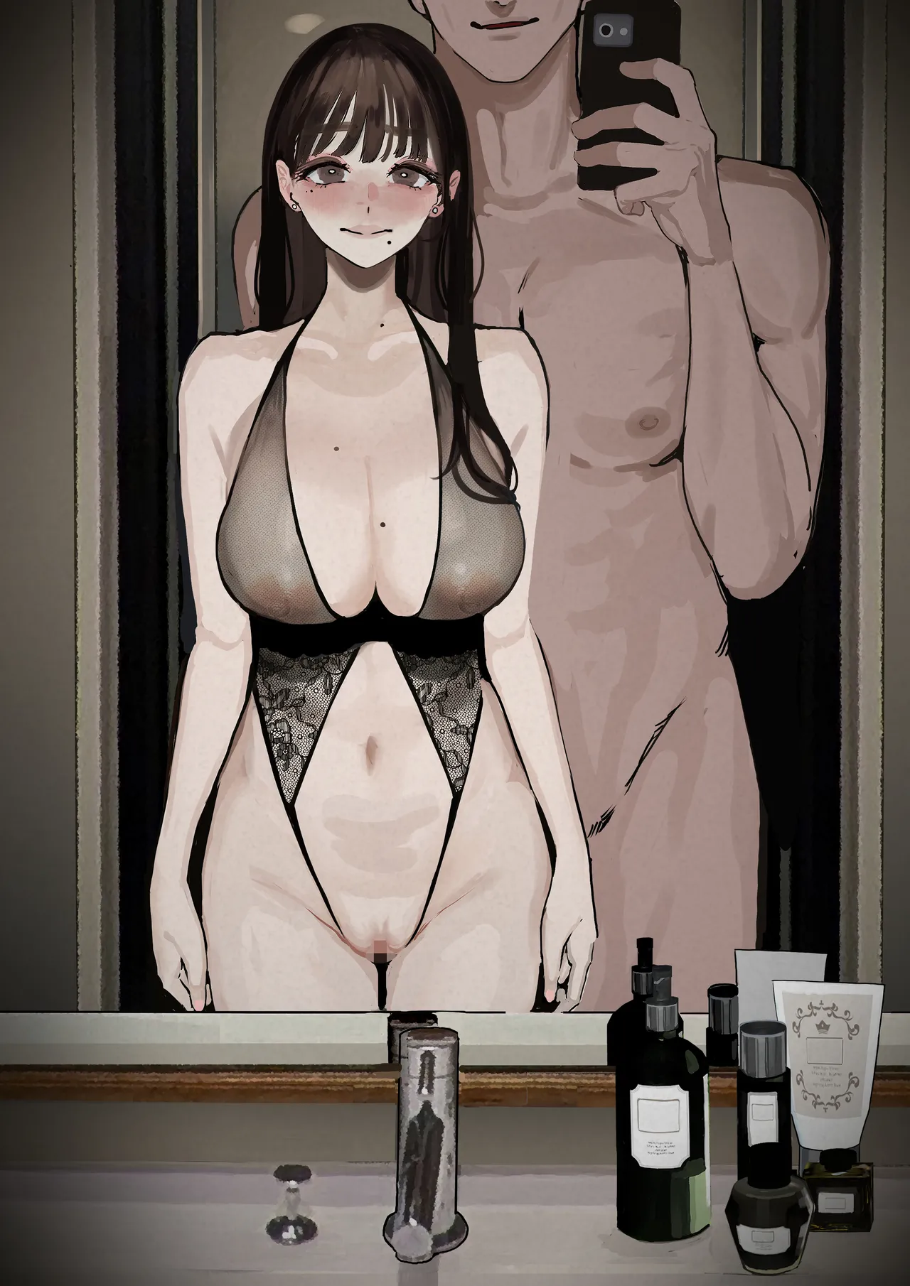 [September (Sanku)]Hamedori Ryuushutsu no Tsuma, Deepfake to Usobuku. | 做愛照片流出的妻子、謊稱是AI合成的假照片。[Chinese] [ANDX個人漢化] Page 22