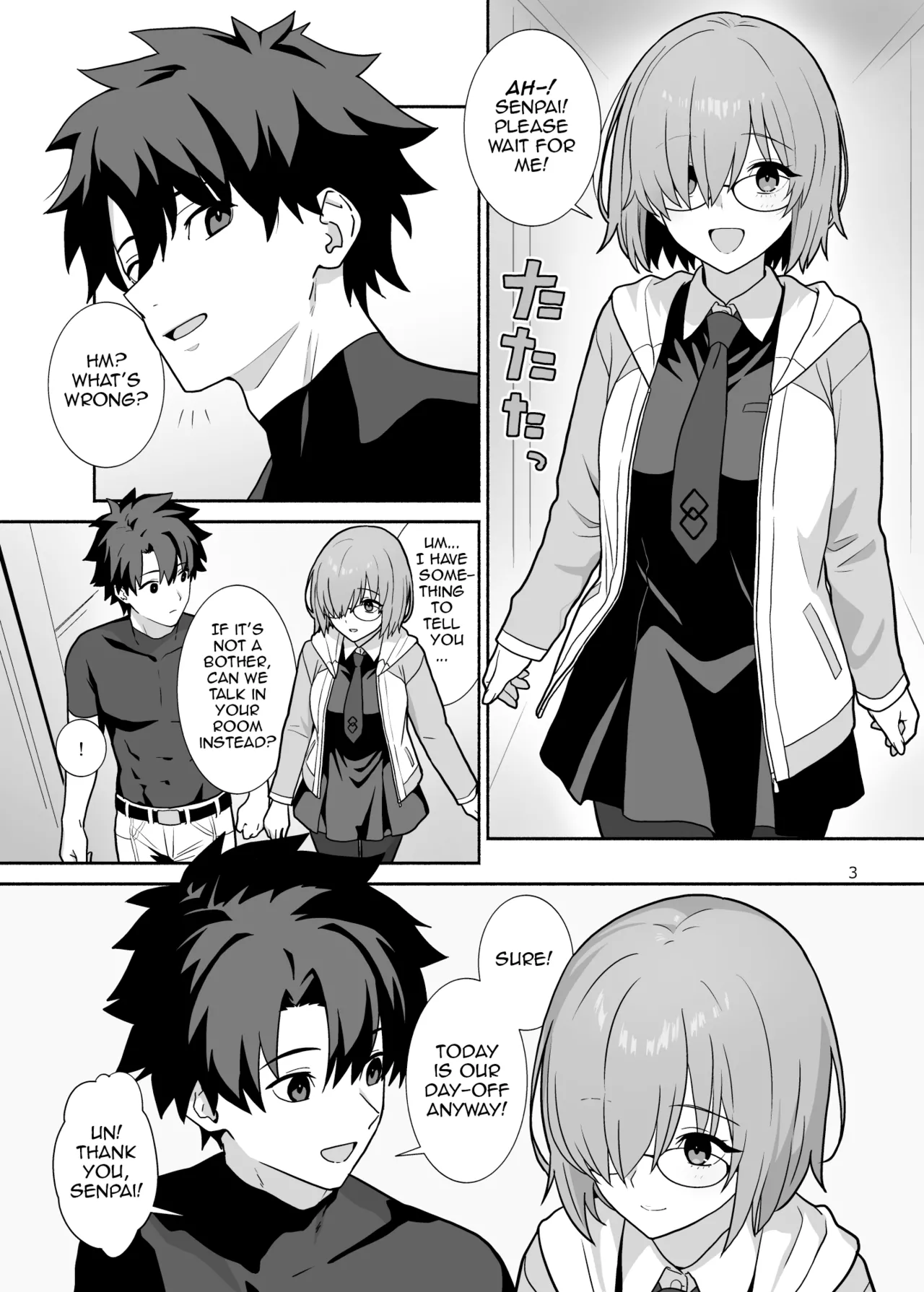[Tsukinami Days (Kiya Hajime)]Ashita ga futari o wakatsu made | Until tomorrow comes to separate us(Fate/Grand Order) [English] [DeppoTL] Page 2