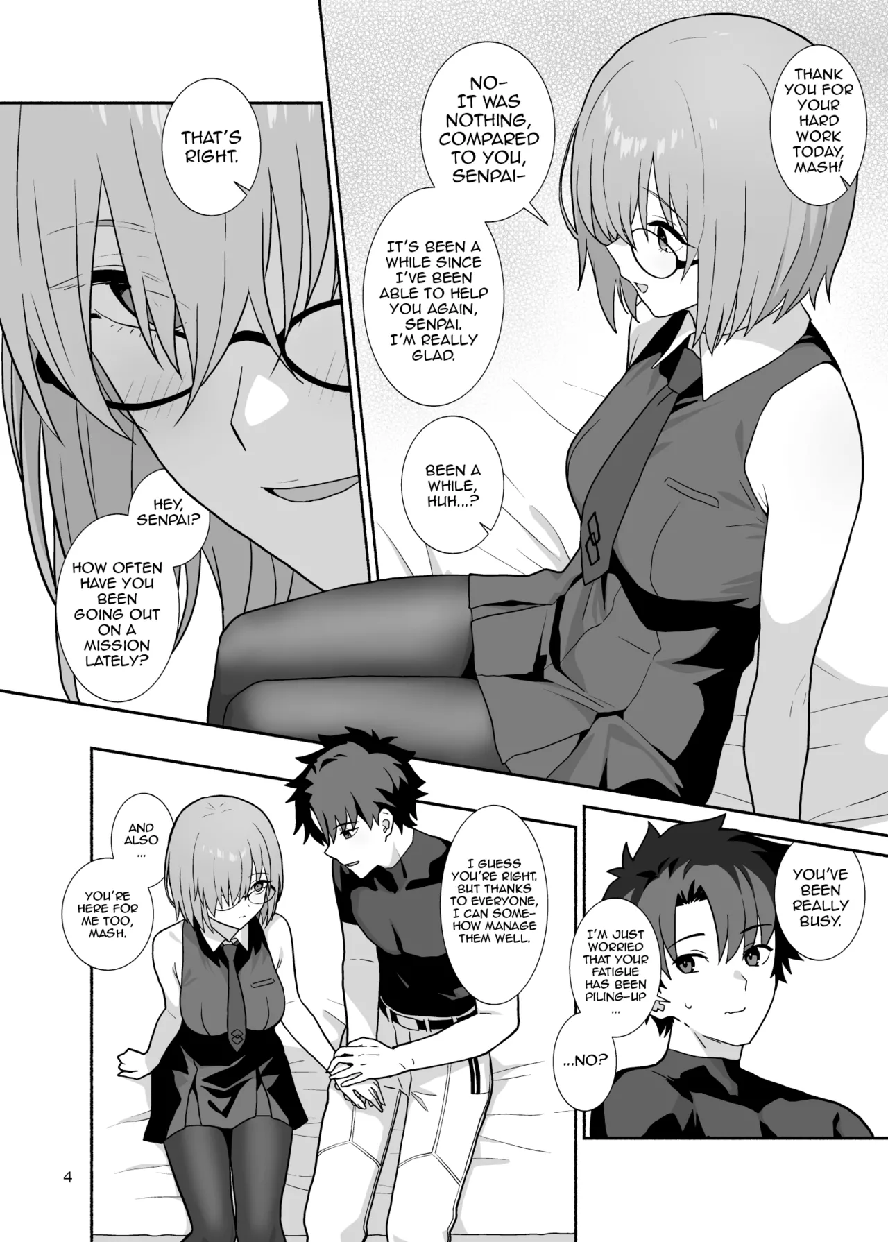 [Tsukinami Days (Kiya Hajime)]Ashita ga futari o wakatsu made | Until tomorrow comes to separate us(Fate/Grand Order) [English] [DeppoTL] Page 3
