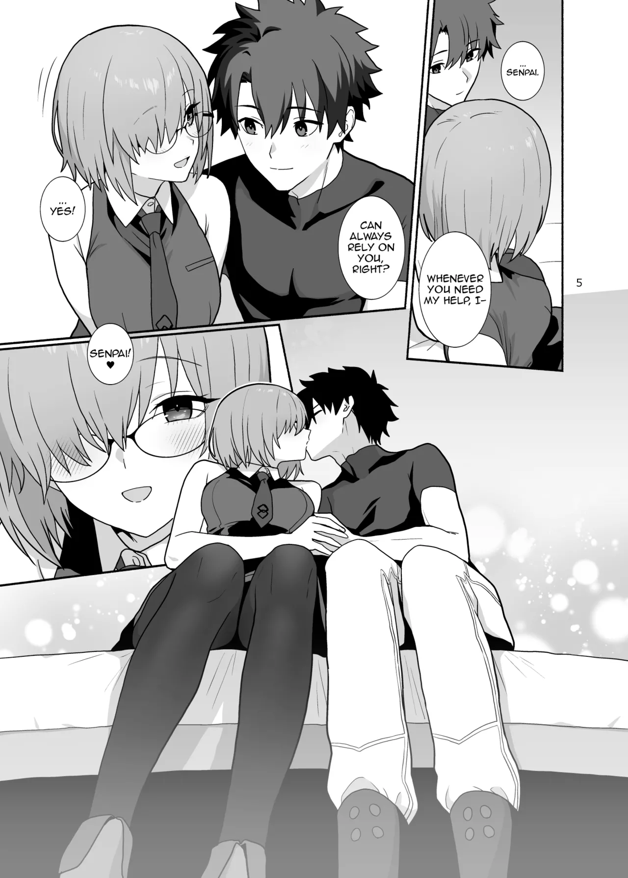 [Tsukinami Days (Kiya Hajime)]Ashita ga futari o wakatsu made | Until tomorrow comes to separate us(Fate/Grand Order) [English] [DeppoTL] Page 4