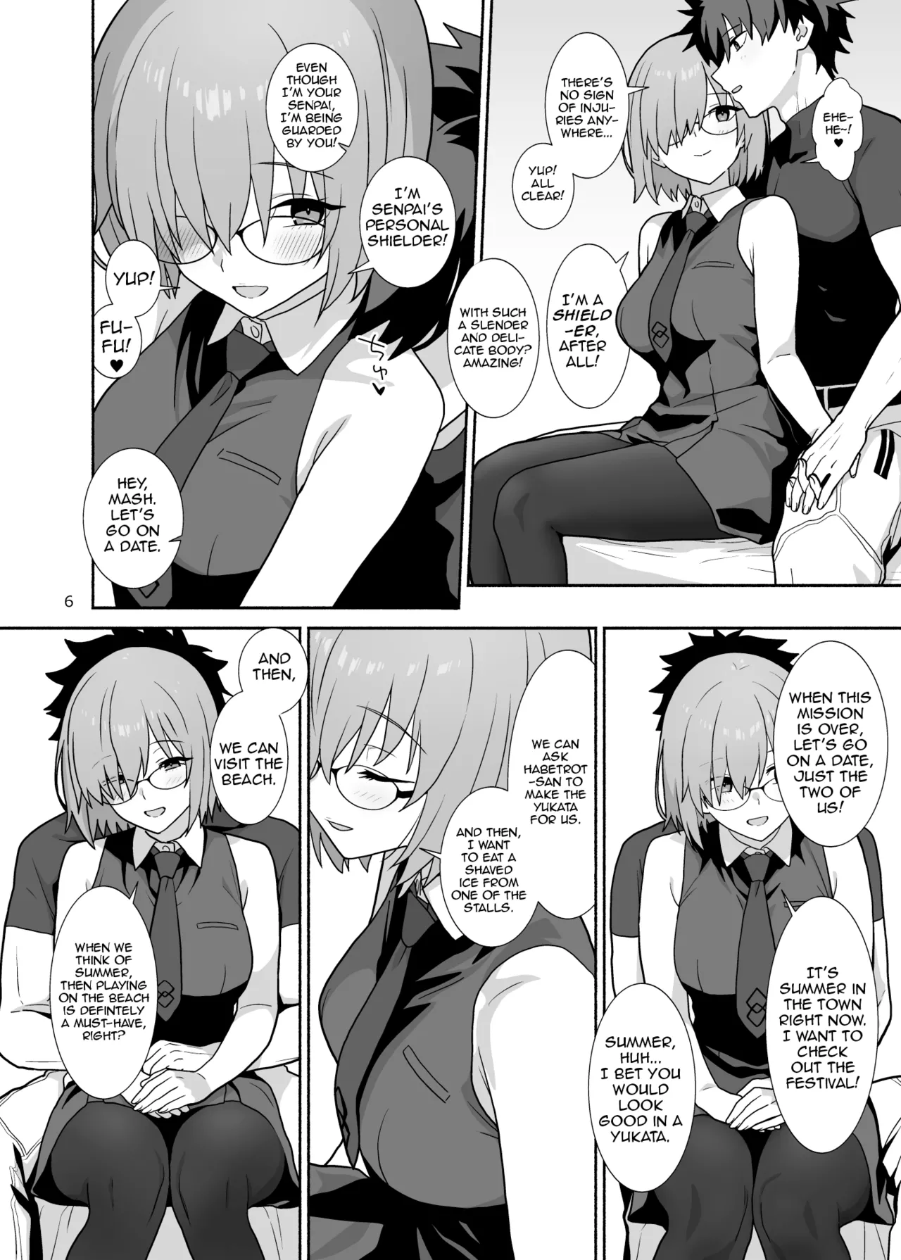 [Tsukinami Days (Kiya Hajime)]Ashita ga futari o wakatsu made | Until tomorrow comes to separate us(Fate/Grand Order) [English] [DeppoTL] Page 5