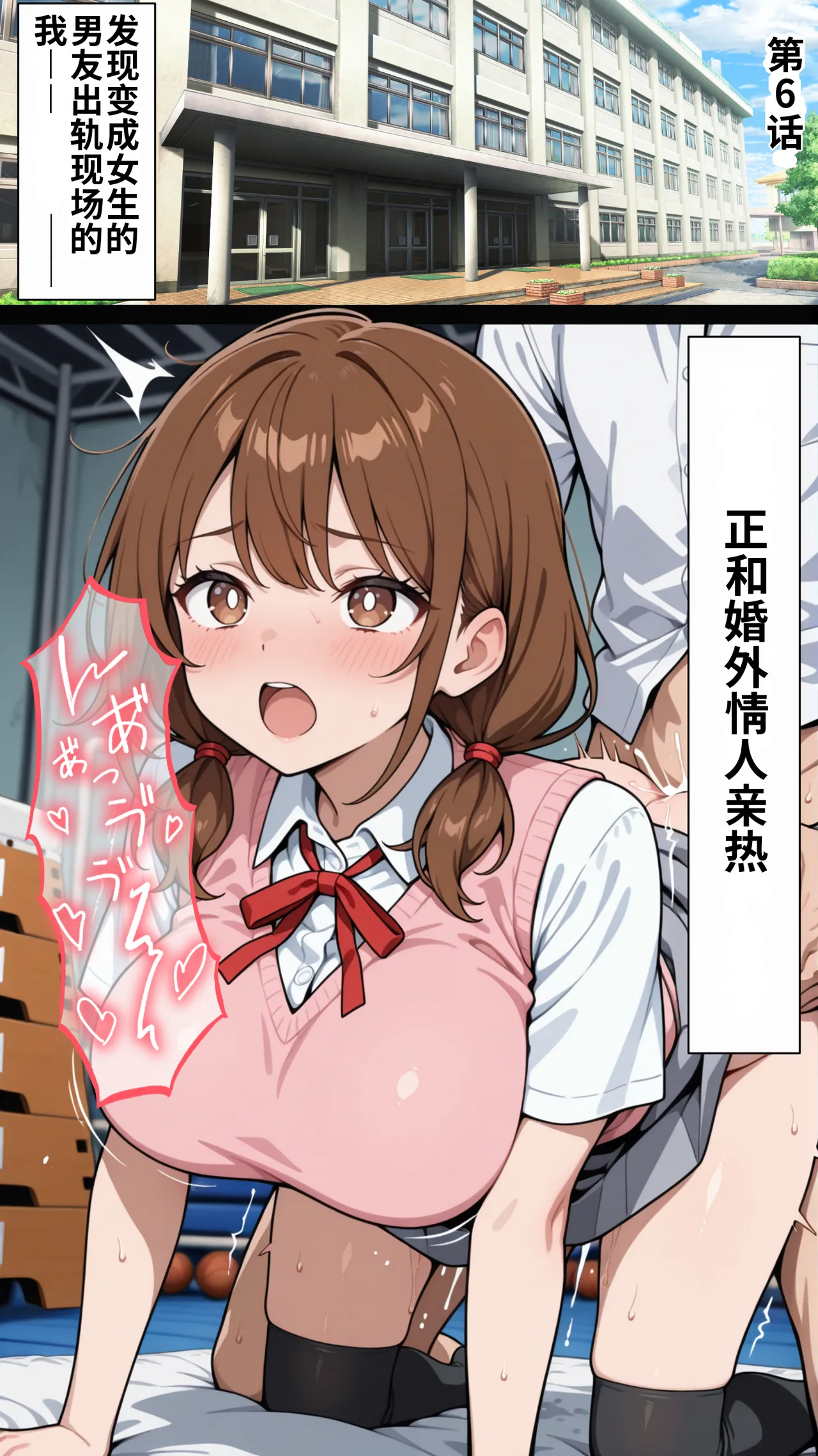 [ かにたま堂]幼馴染をTSさせたので彼女共々堕とす話[AI Generated] Page 112