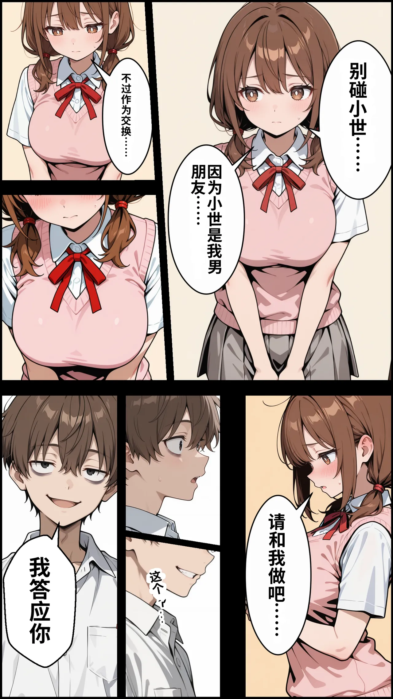 [ かにたま堂]幼馴染をTSさせたので彼女共々堕とす話[AI Generated] Page 117