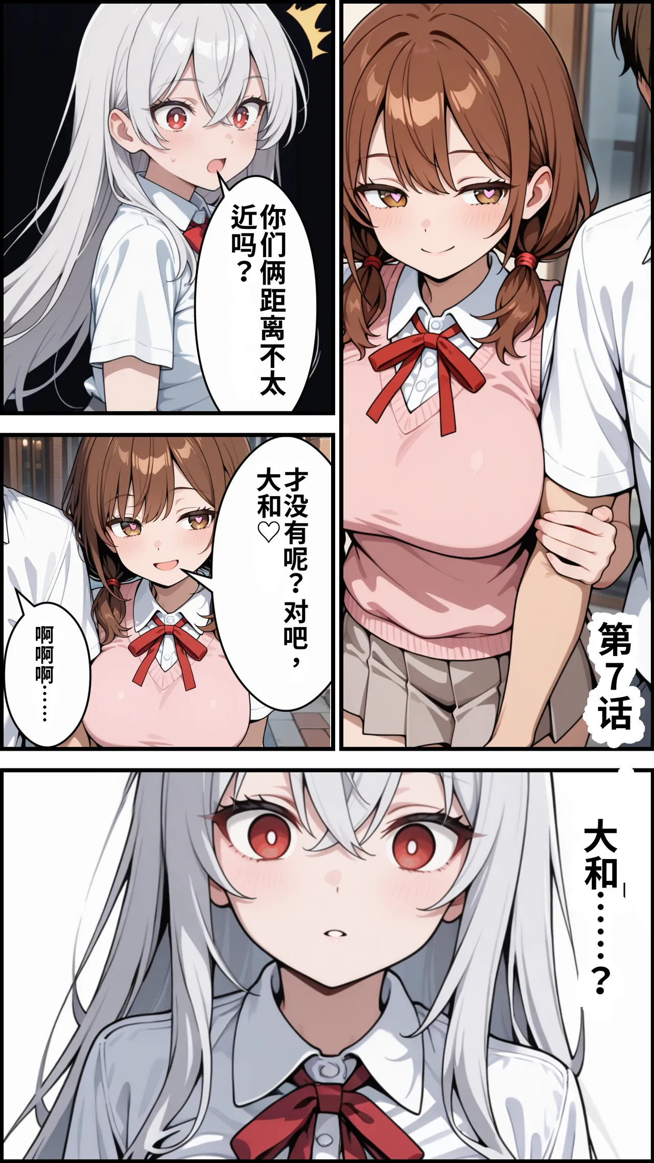 [ かにたま堂]幼馴染をTSさせたので彼女共々堕とす話[AI Generated] Page 154