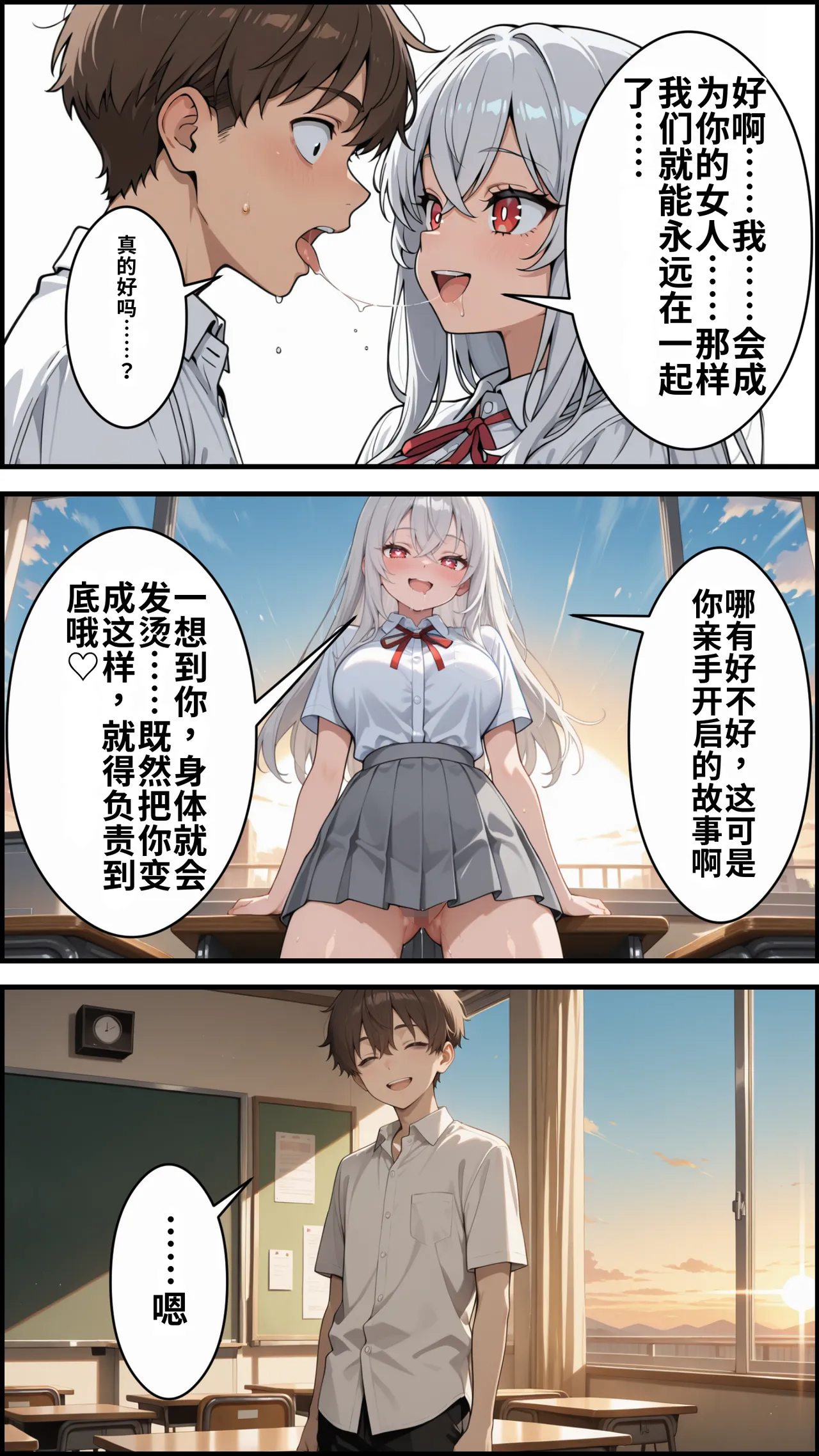 [ かにたま堂]幼馴染をTSさせたので彼女共々堕とす話[AI Generated] Page 169