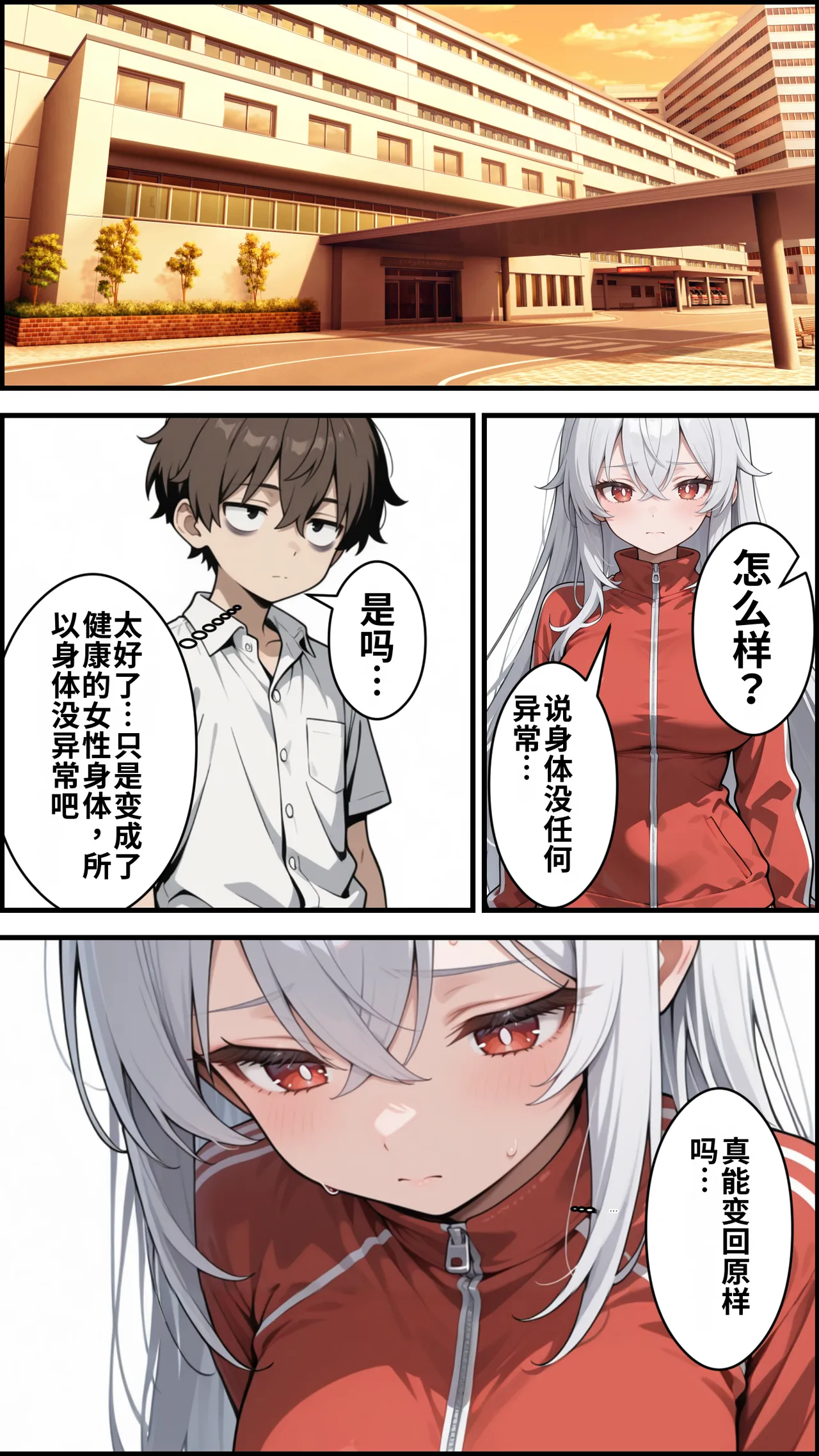 [ かにたま堂]幼馴染をTSさせたので彼女共々堕とす話[AI Generated] Page 17