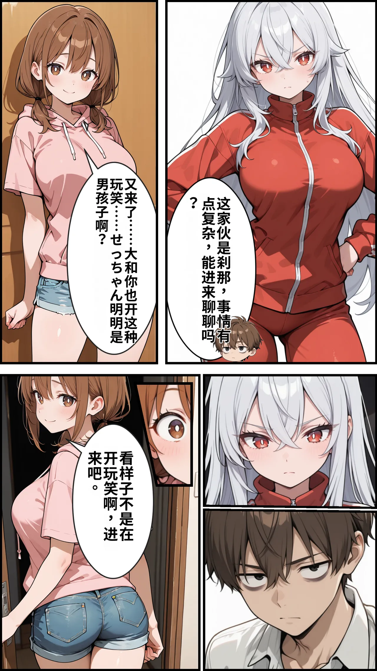 [ かにたま堂]幼馴染をTSさせたので彼女共々堕とす話[AI Generated] Page 19