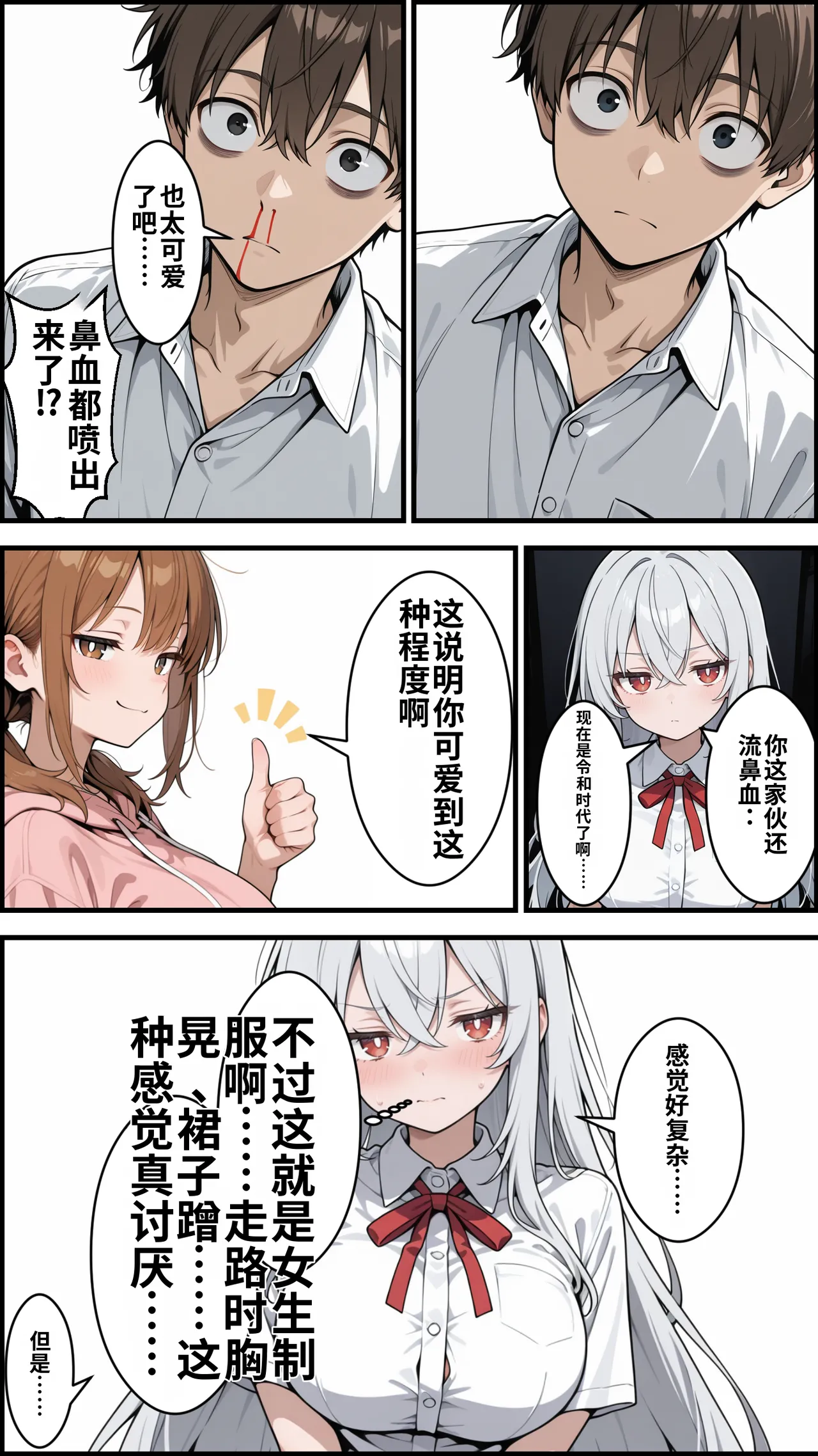 [ かにたま堂]幼馴染をTSさせたので彼女共々堕とす話[AI Generated] Page 24