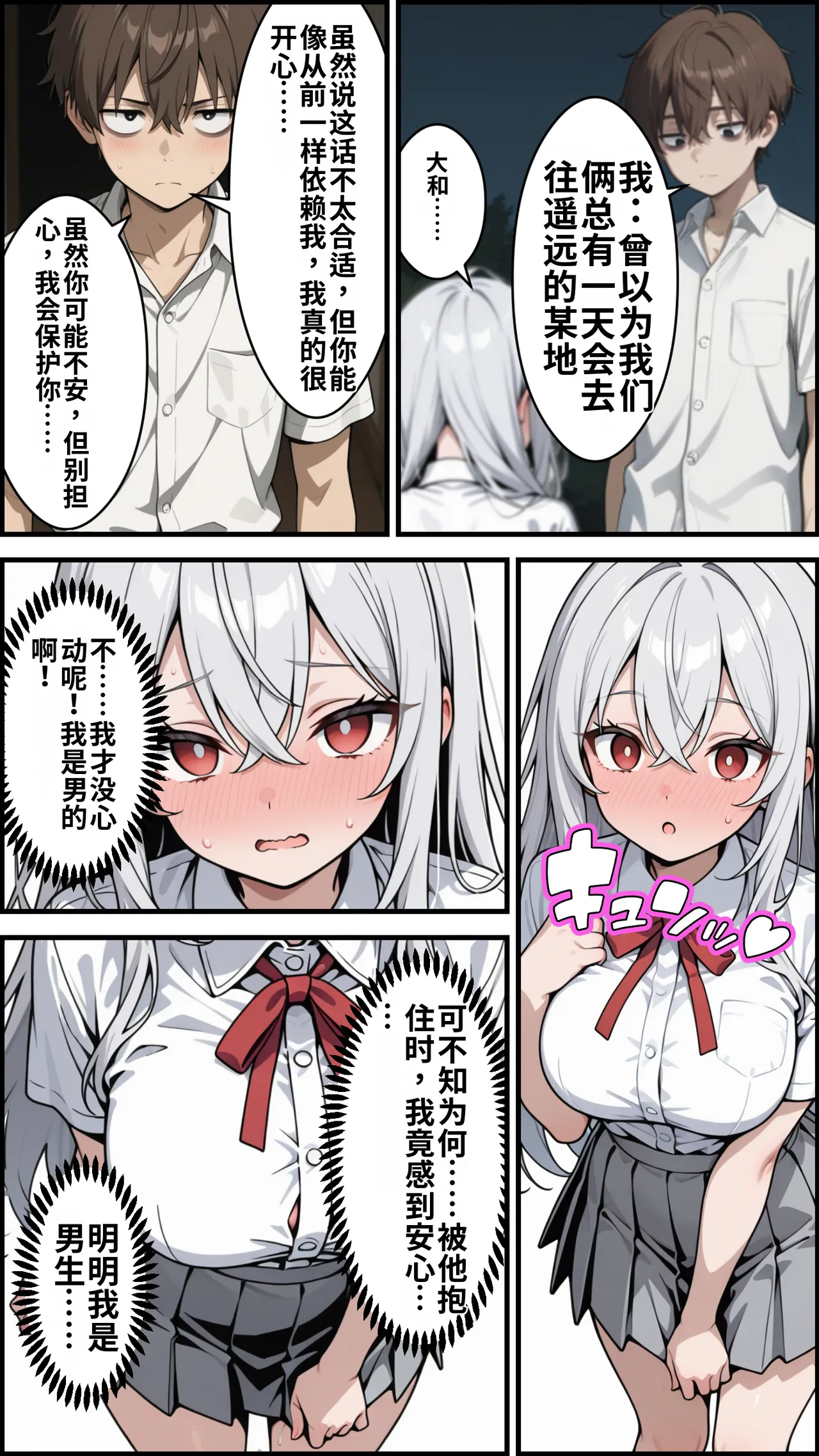 [ かにたま堂]幼馴染をTSさせたので彼女共々堕とす話[AI Generated] Page 28